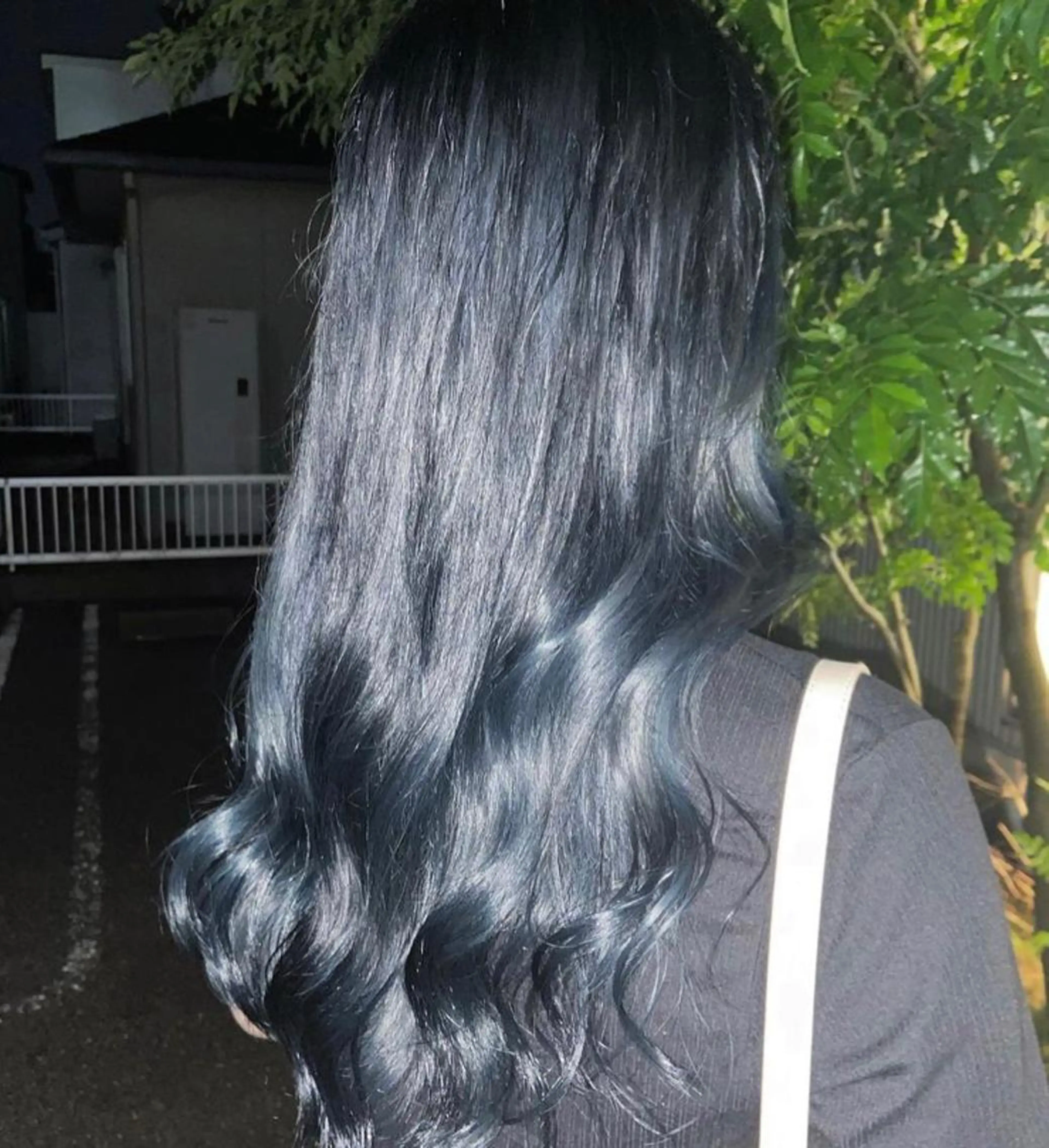 セミロング シールエクステ ミストバング ボブ くびれヘア エクステ 杉木 勝太のヘアスタイル