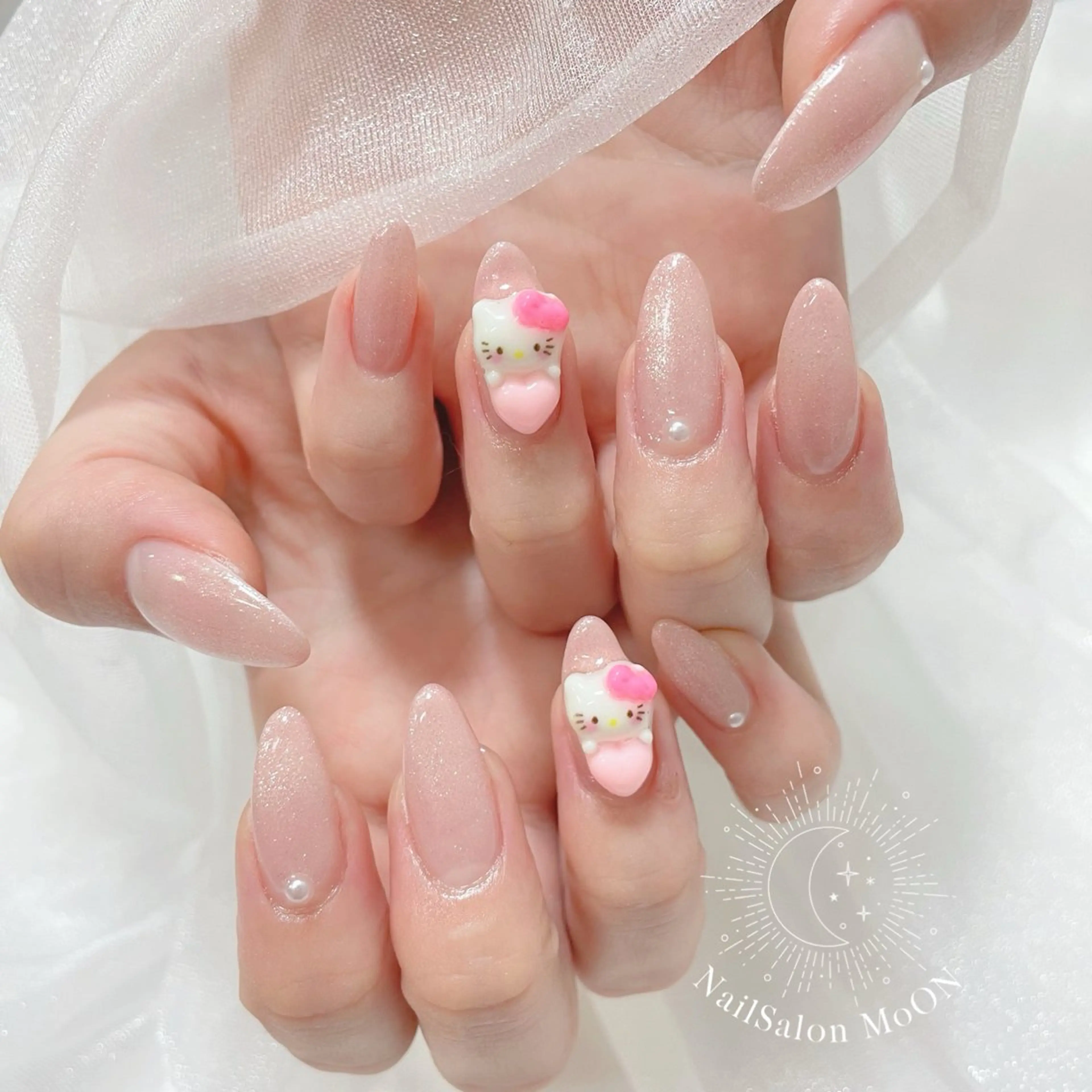 ネイル MoON...❤︎ MeGuのネイルデザイン