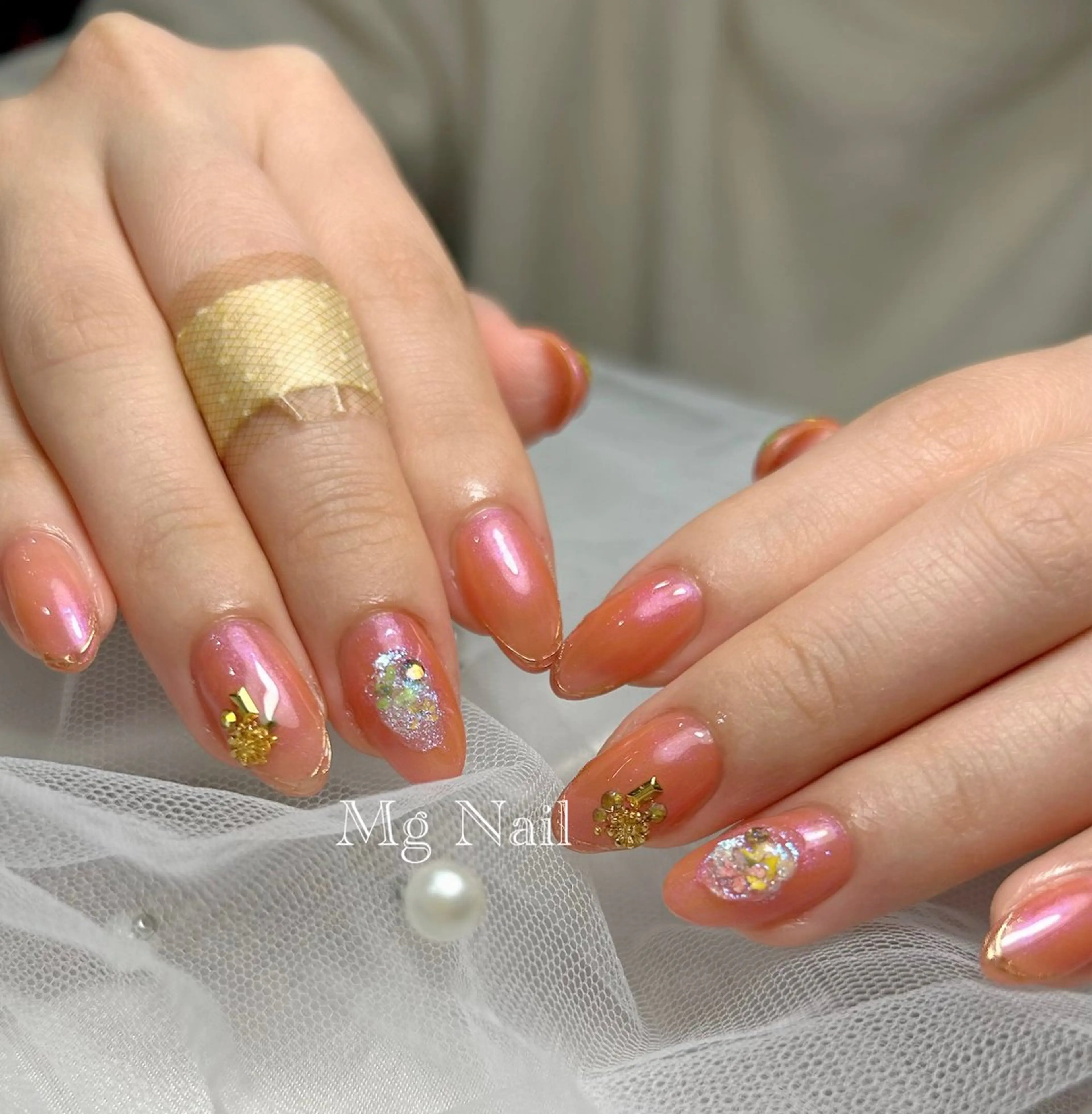 ネイル ハンドネイル Mg Nailのネイルデザイン