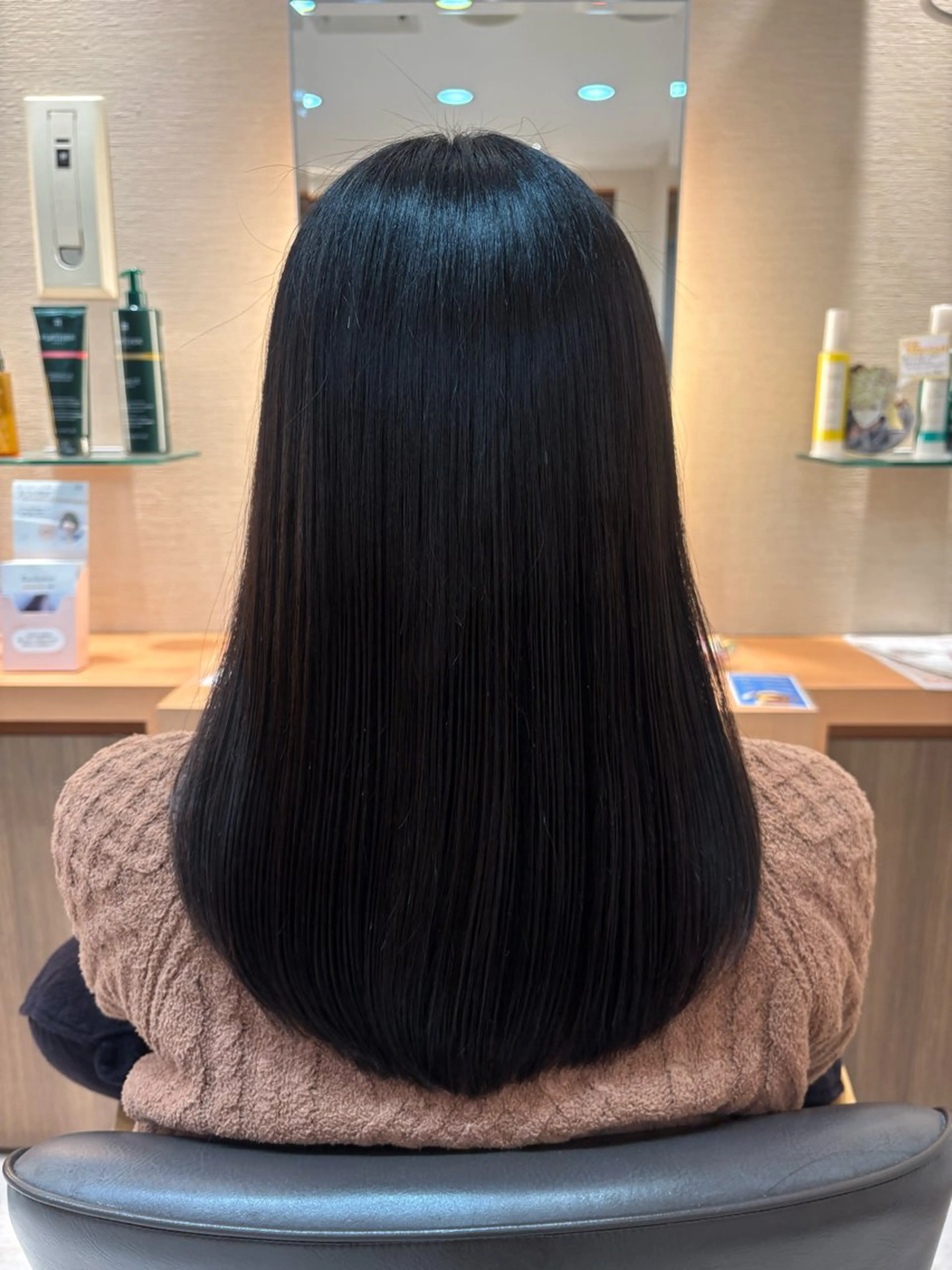 カット＋縮毛矯正の写真