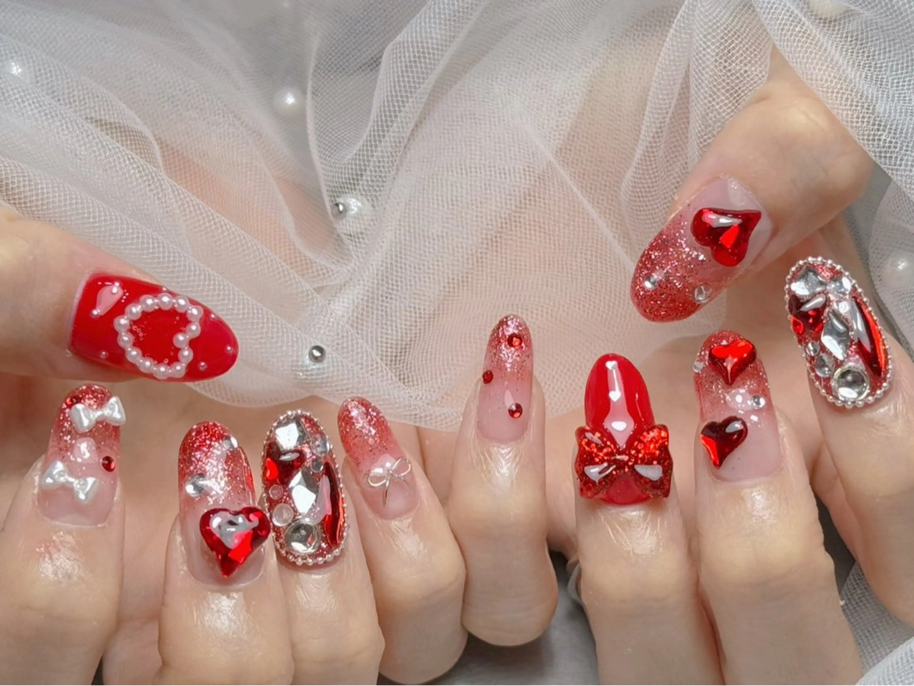 ネイル マジック ミラーのネイルデザイン