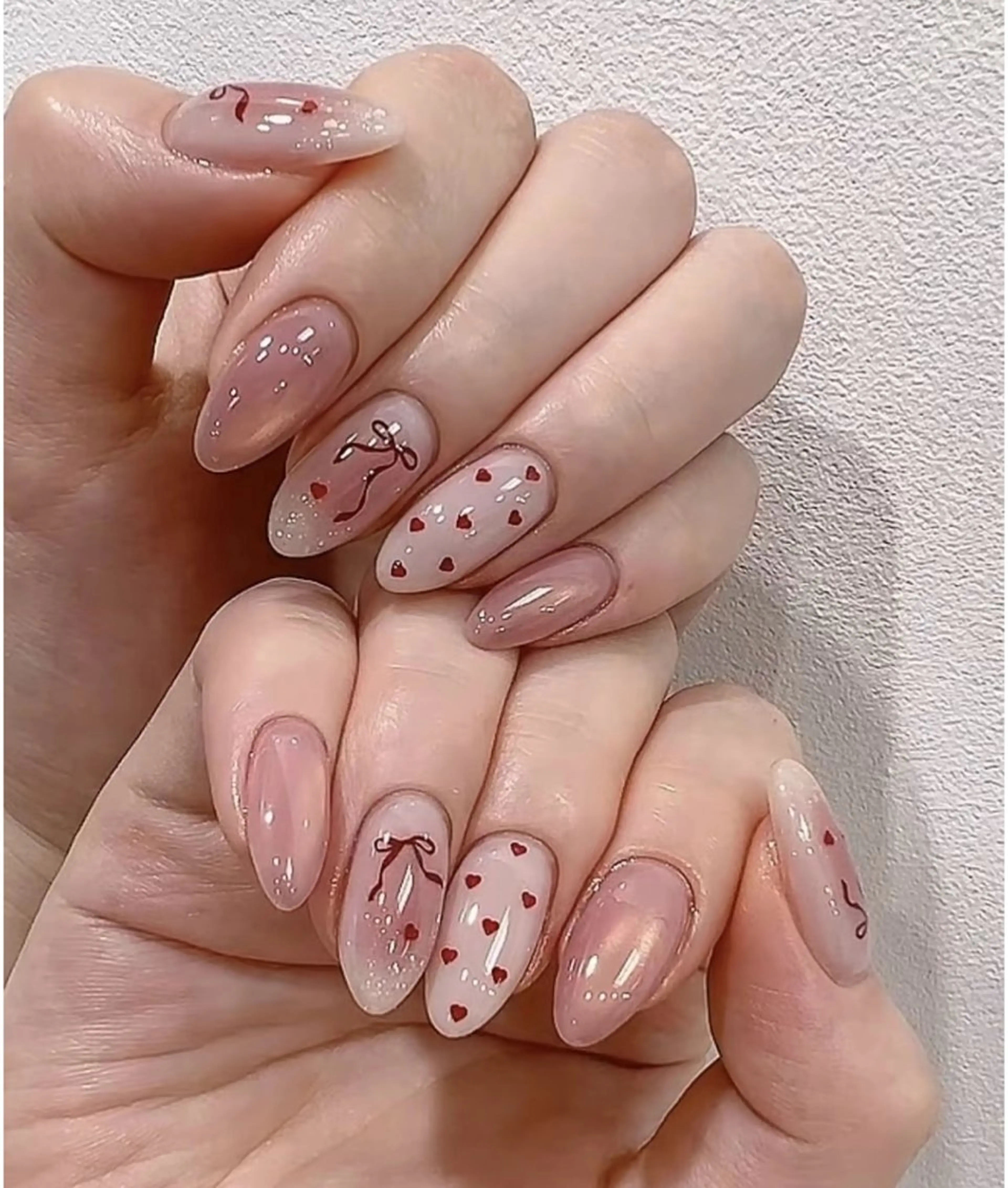 ネイル アートネイル べっ甲ネイル チークネイル 成人式 長さ出し ハンドネイル ハンドケア For you. Nail Salonのネイルデザイン