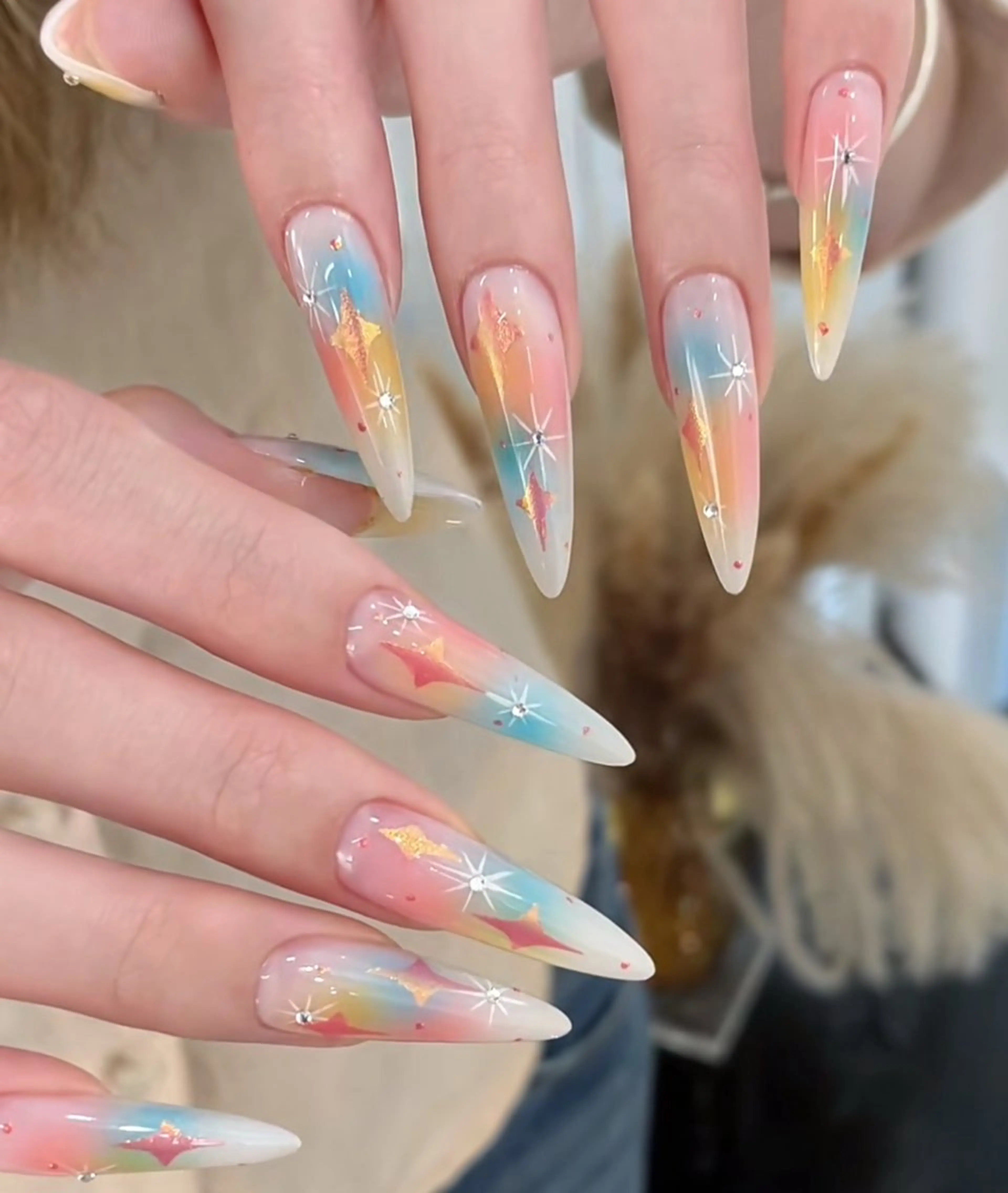 ネイル 長さだし専門店 M2　rikaのネイルデザイン