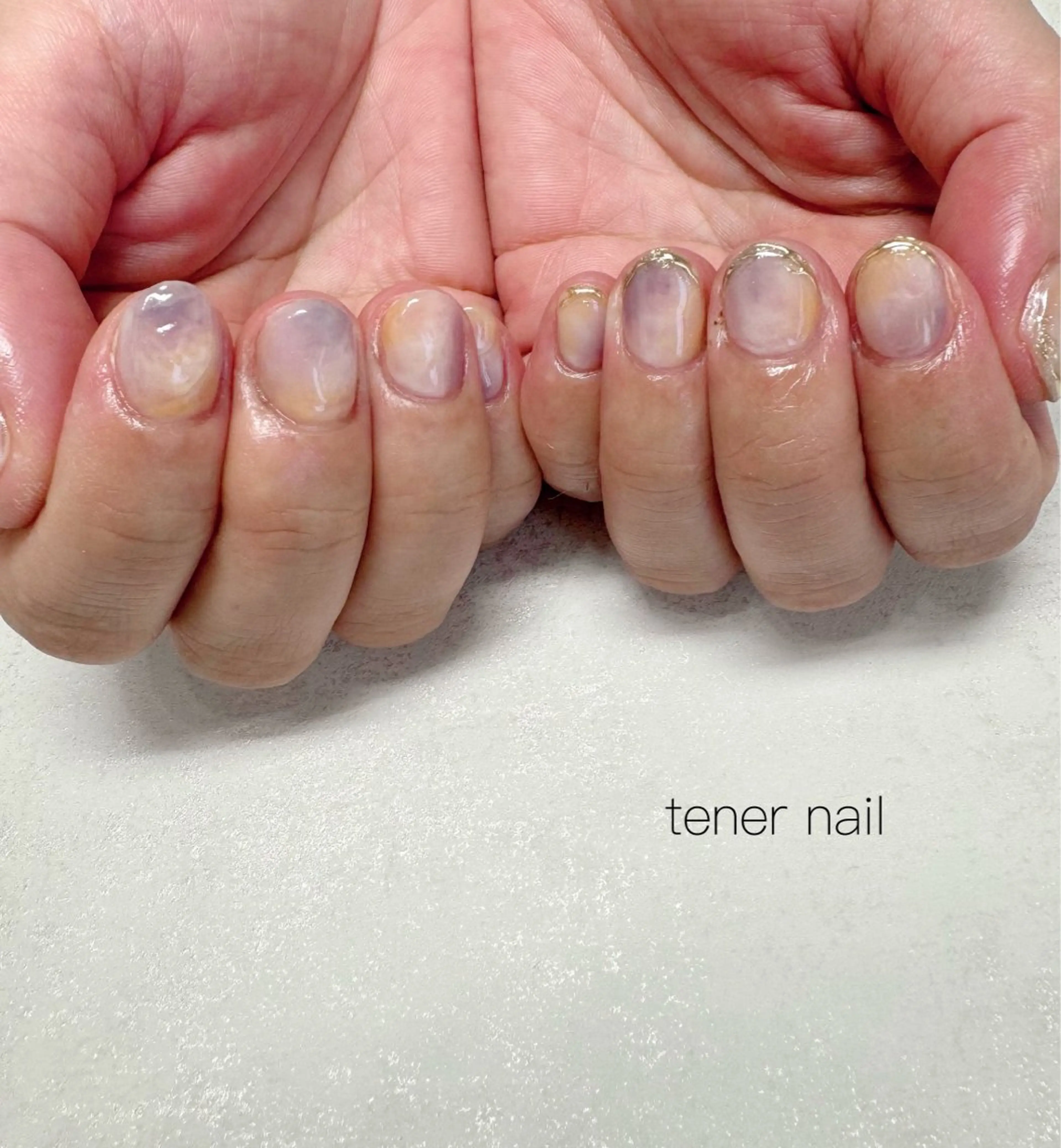 ネイル ニュアンスネイル ハンドネイル テネルネイル tener nailのネイルデザイン