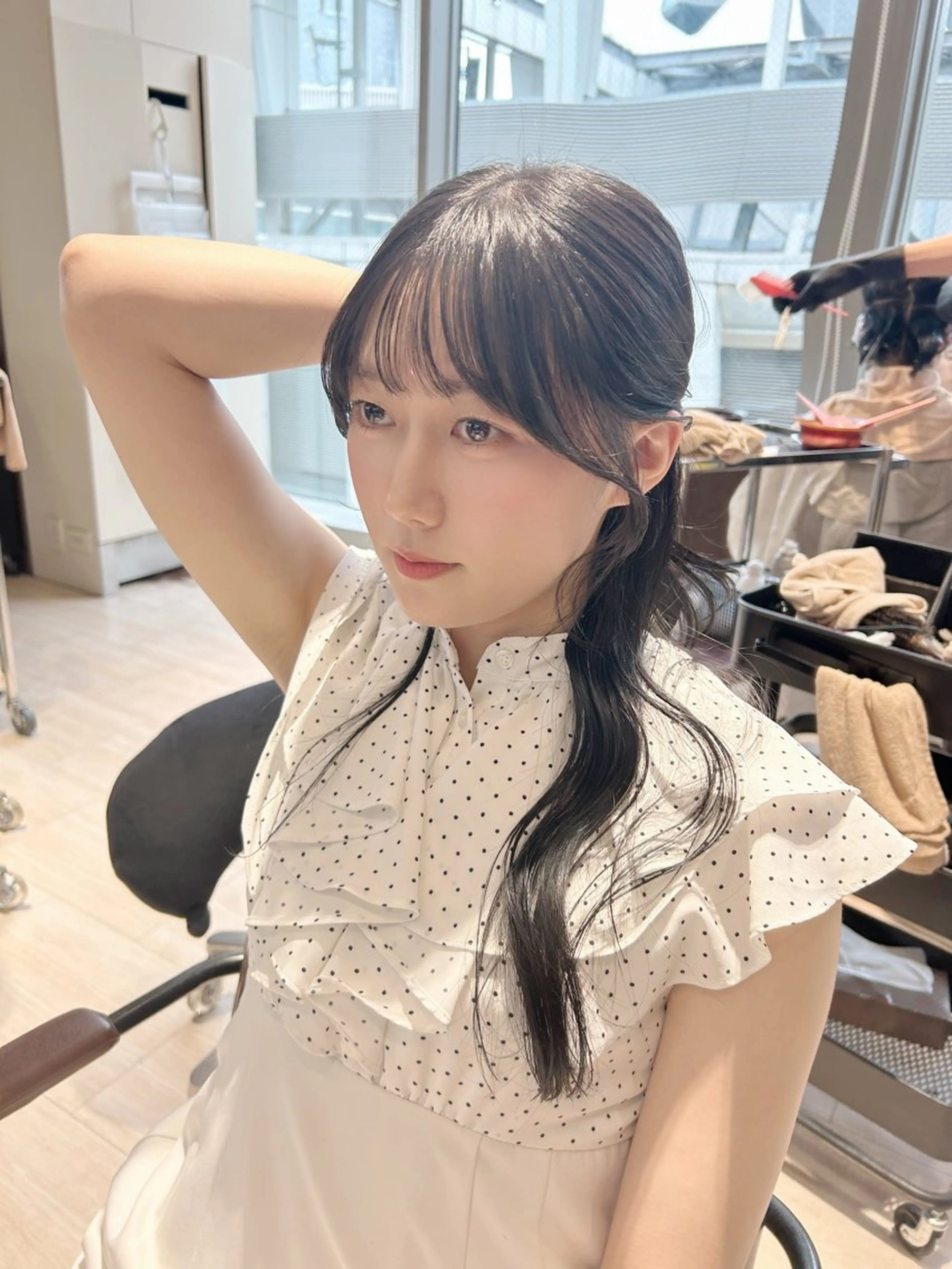 カット トリートメント 🎀大竹美侑／顔まわ りカット／レイヤーのヘアスタイル
