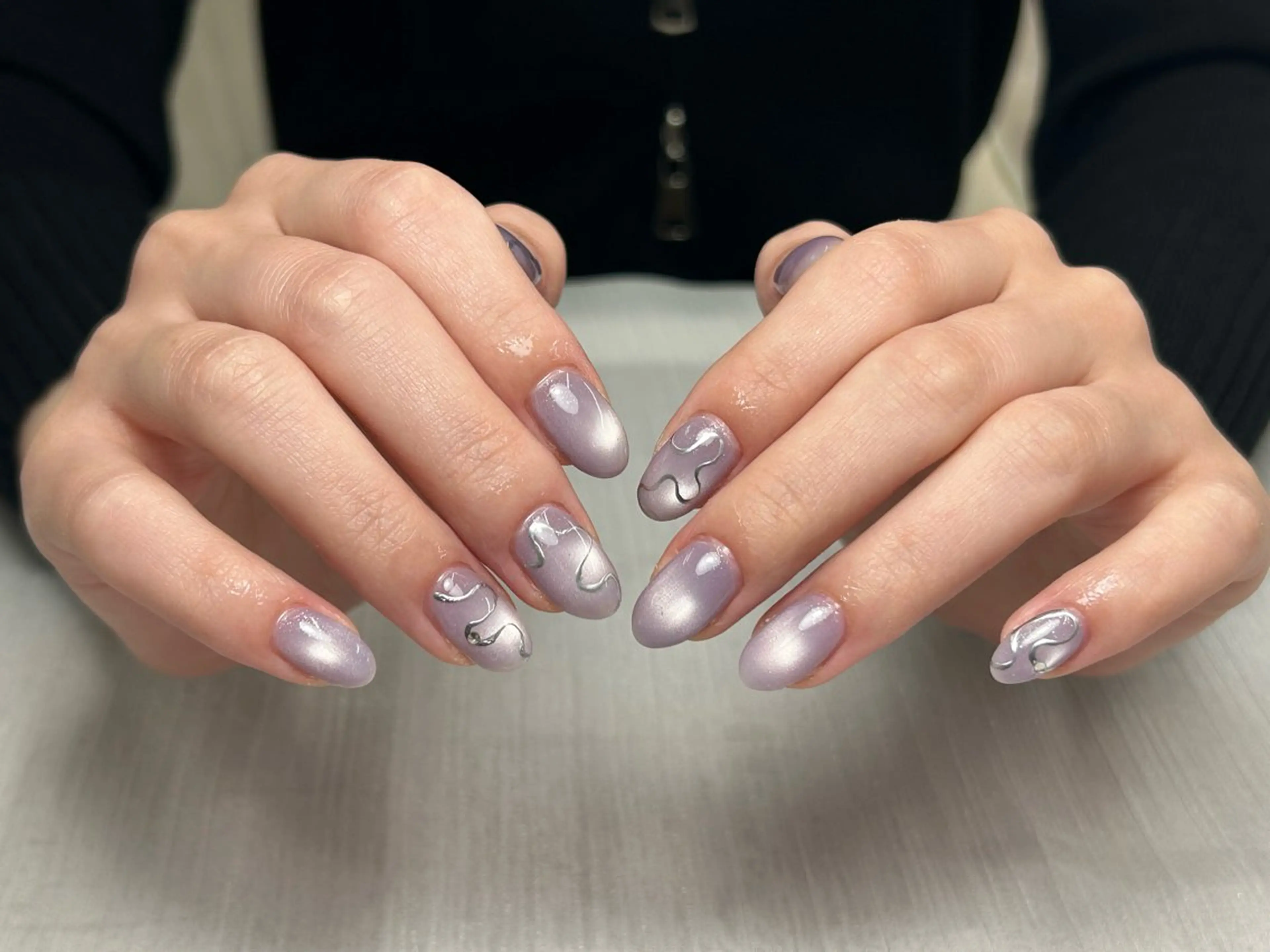 ショート ハンドネイル 28nails. 宮崎のネイルデザイン
