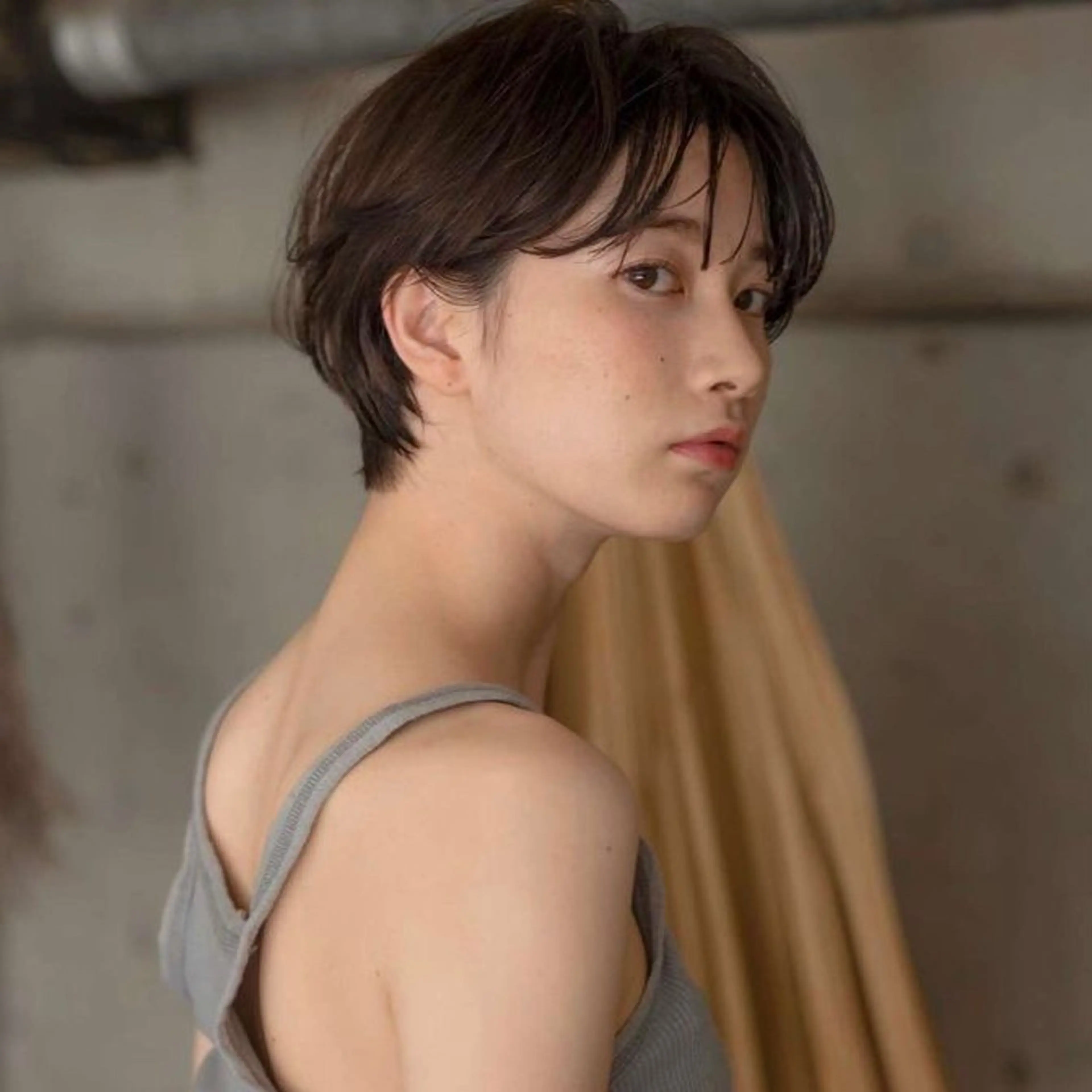 ショート パーマ ヘアアレンジ ショートボブ ハンサムショート ボブ ショートヘア 🌼似合わせのプロ 心斎橋/rena🌼のマツエク・マツパデザイン