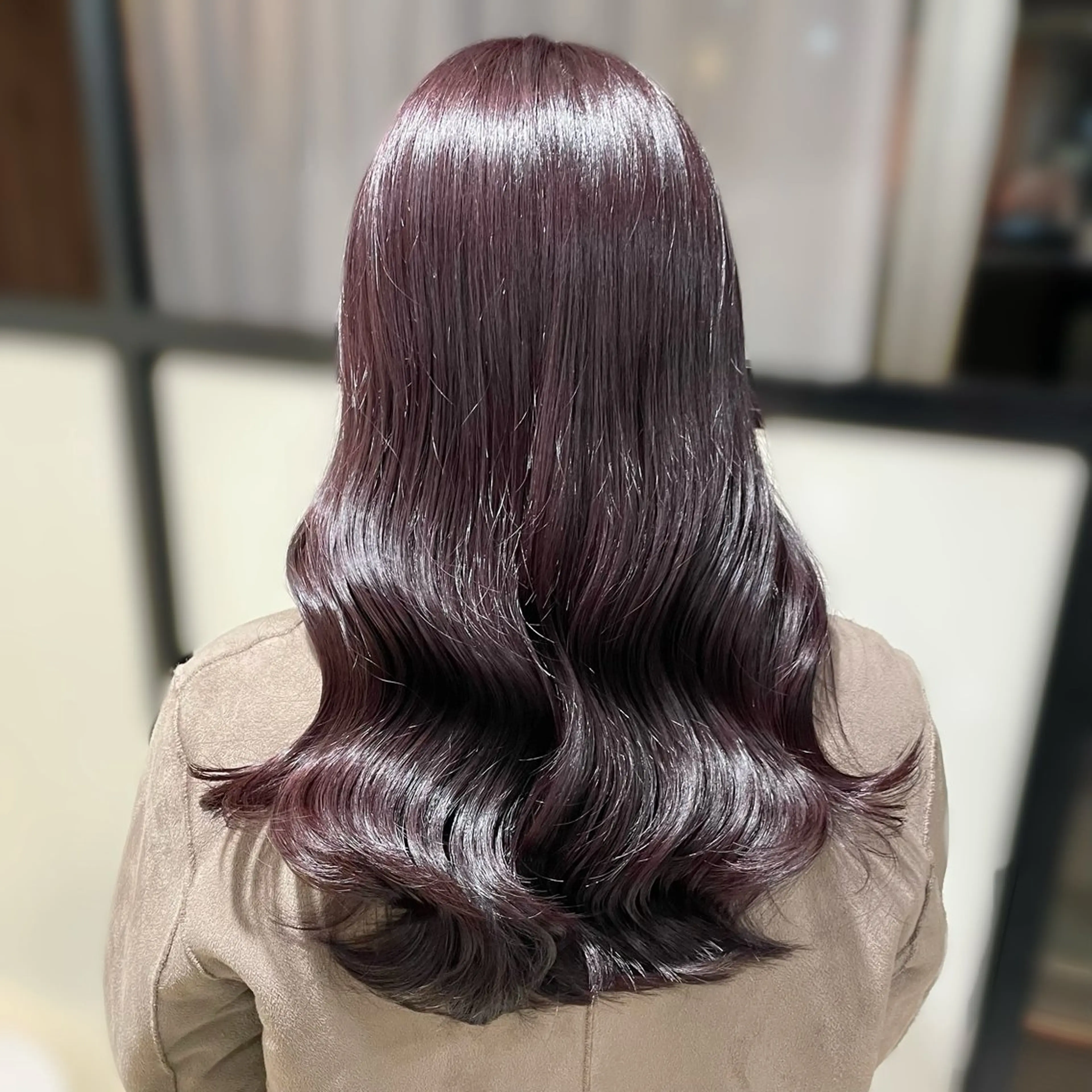 ロング カラー カット ヘアカラー トリートメント ブリーチなしカラー kana🐱のヘアスタイル
