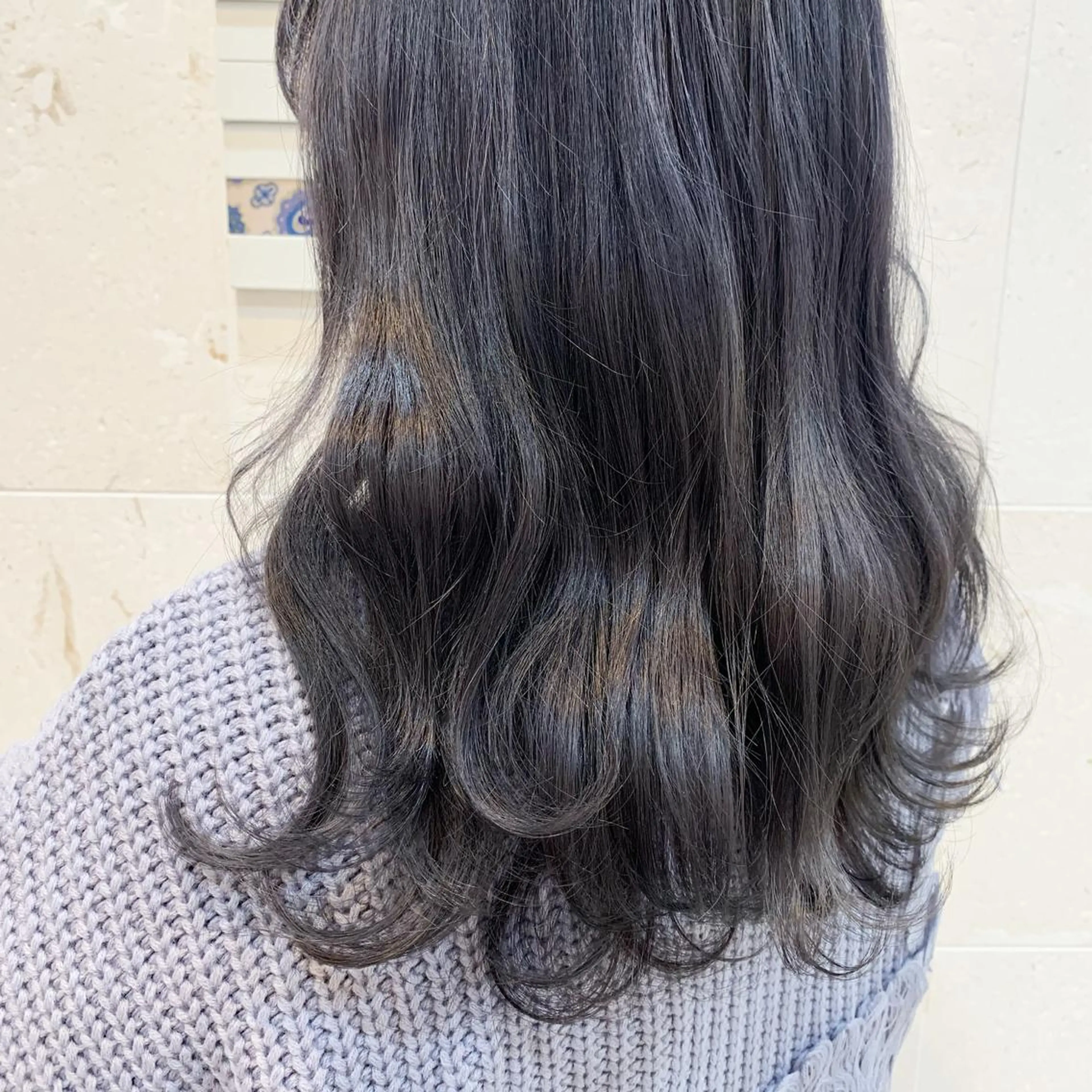 🪐カラー+シールエクステ(40本)の写真