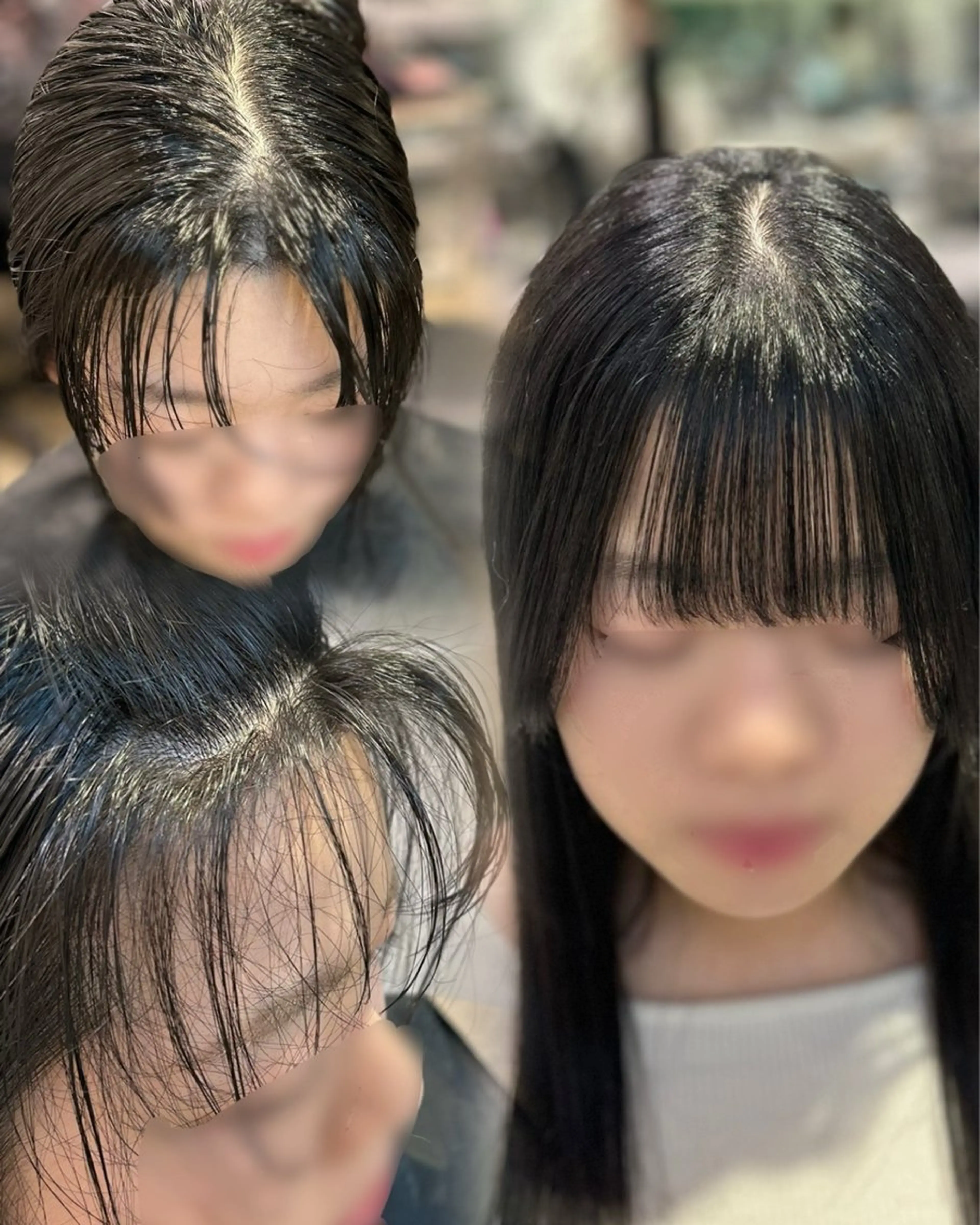 ミディアム カット 縮毛矯正 割れ癖も直す髪質改善 美容師✨みやたのヘアスタイル