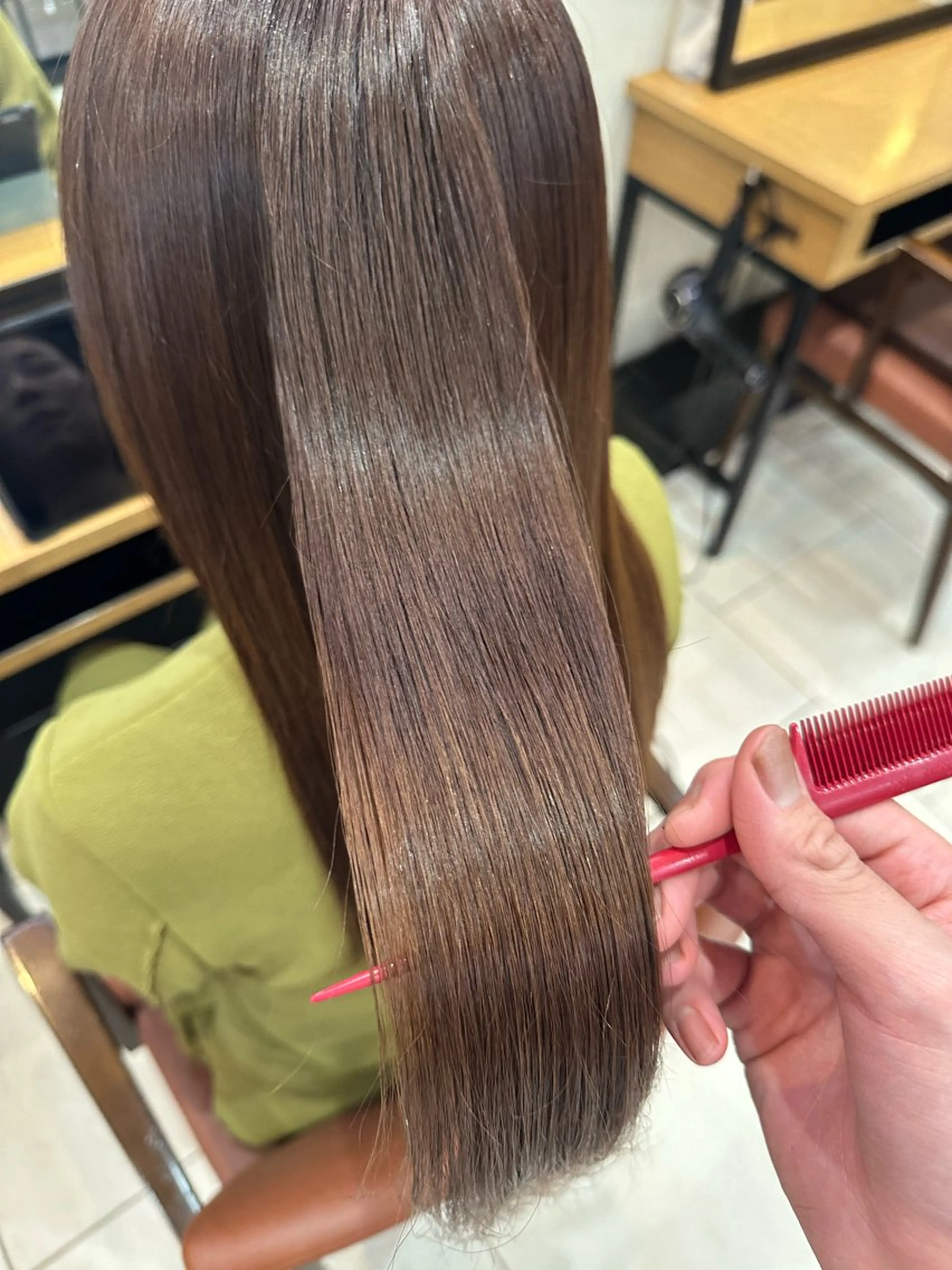 カラー 透明感カラー メンズカット/ フェザーパーマ/げんのヘアスタイル