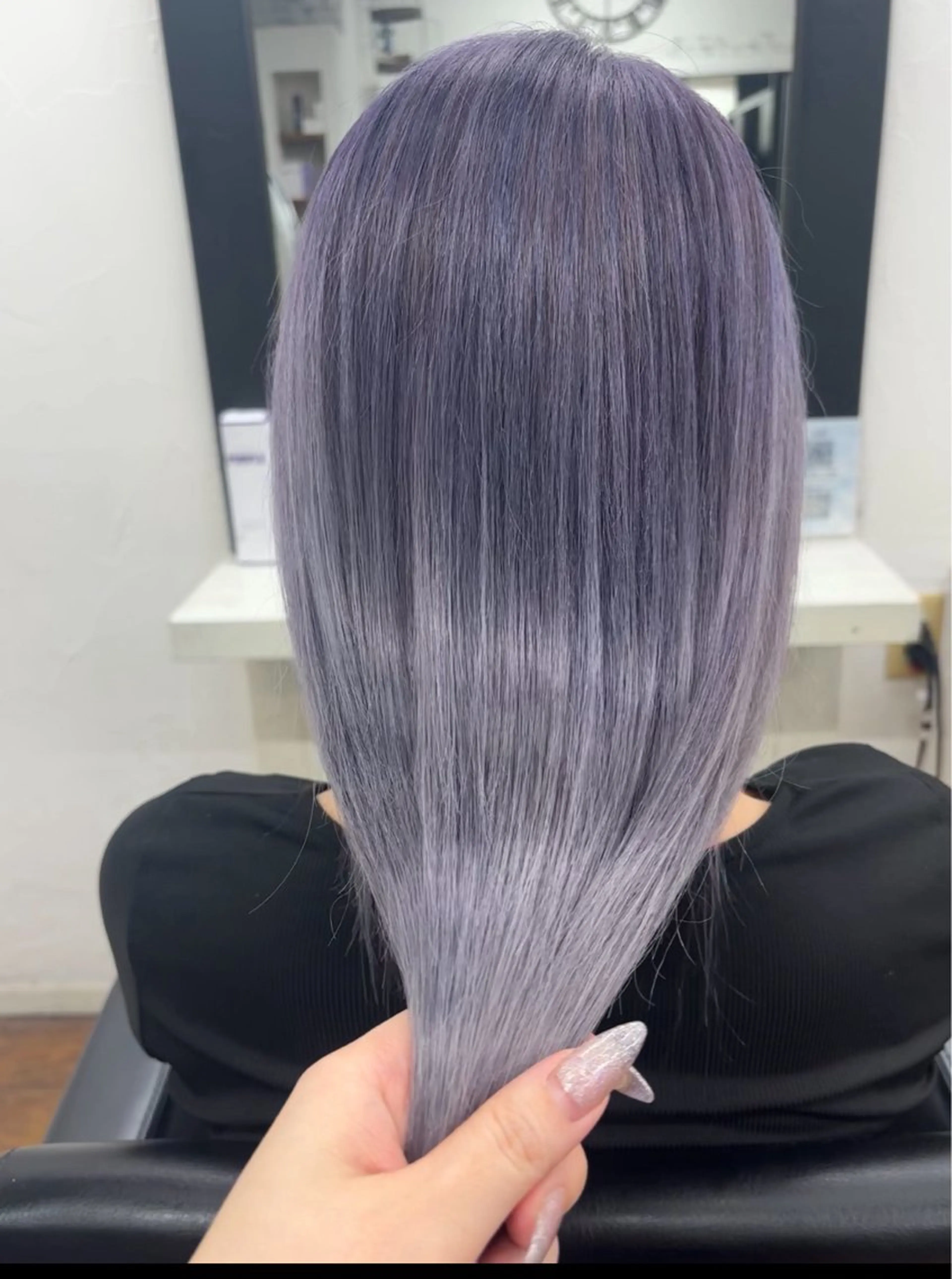 カラー ブリーチ ヘアカラー 香野 優子のヘアスタイル