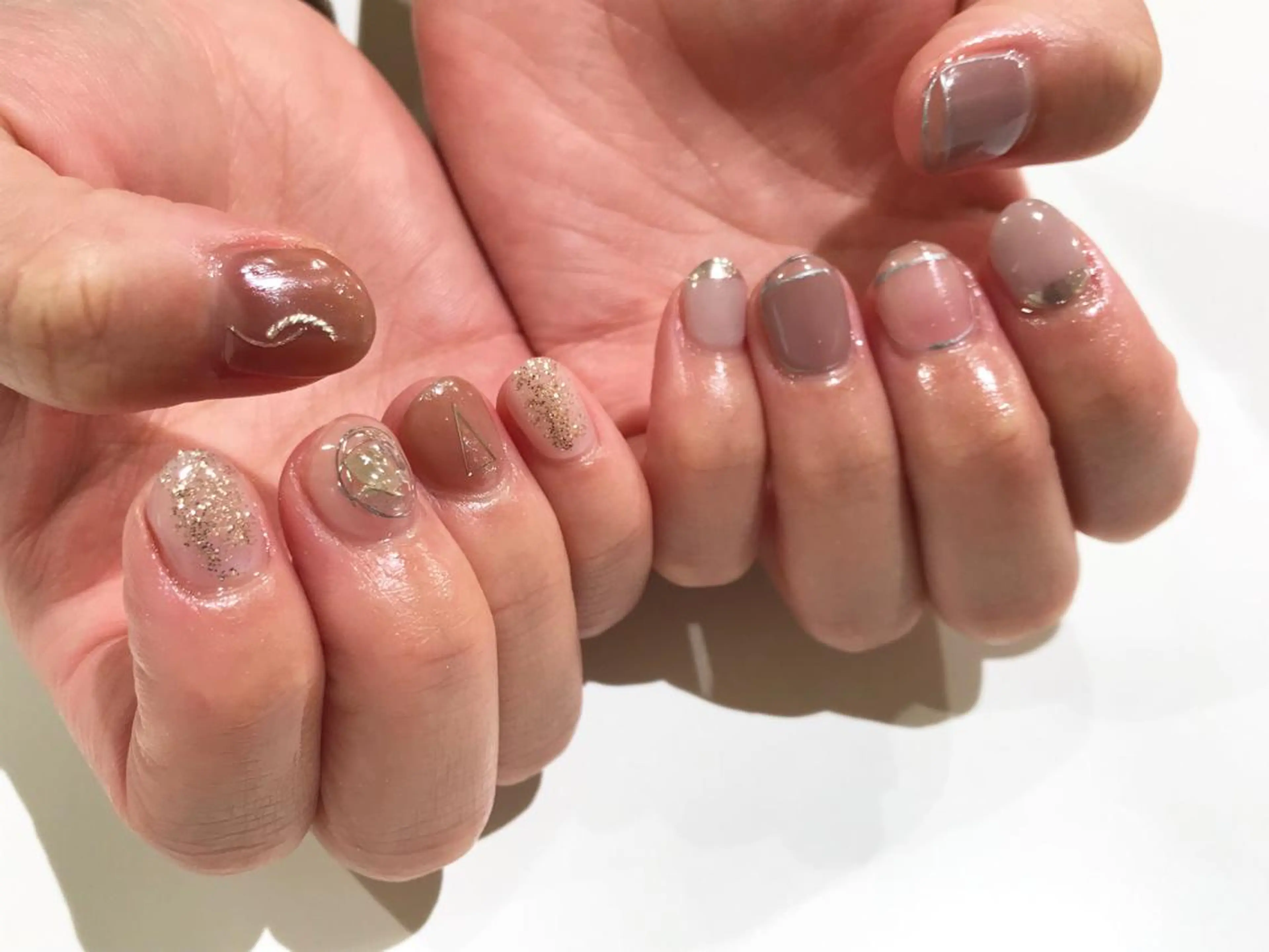 ネイル 舞田 苑香のネイルデザイン