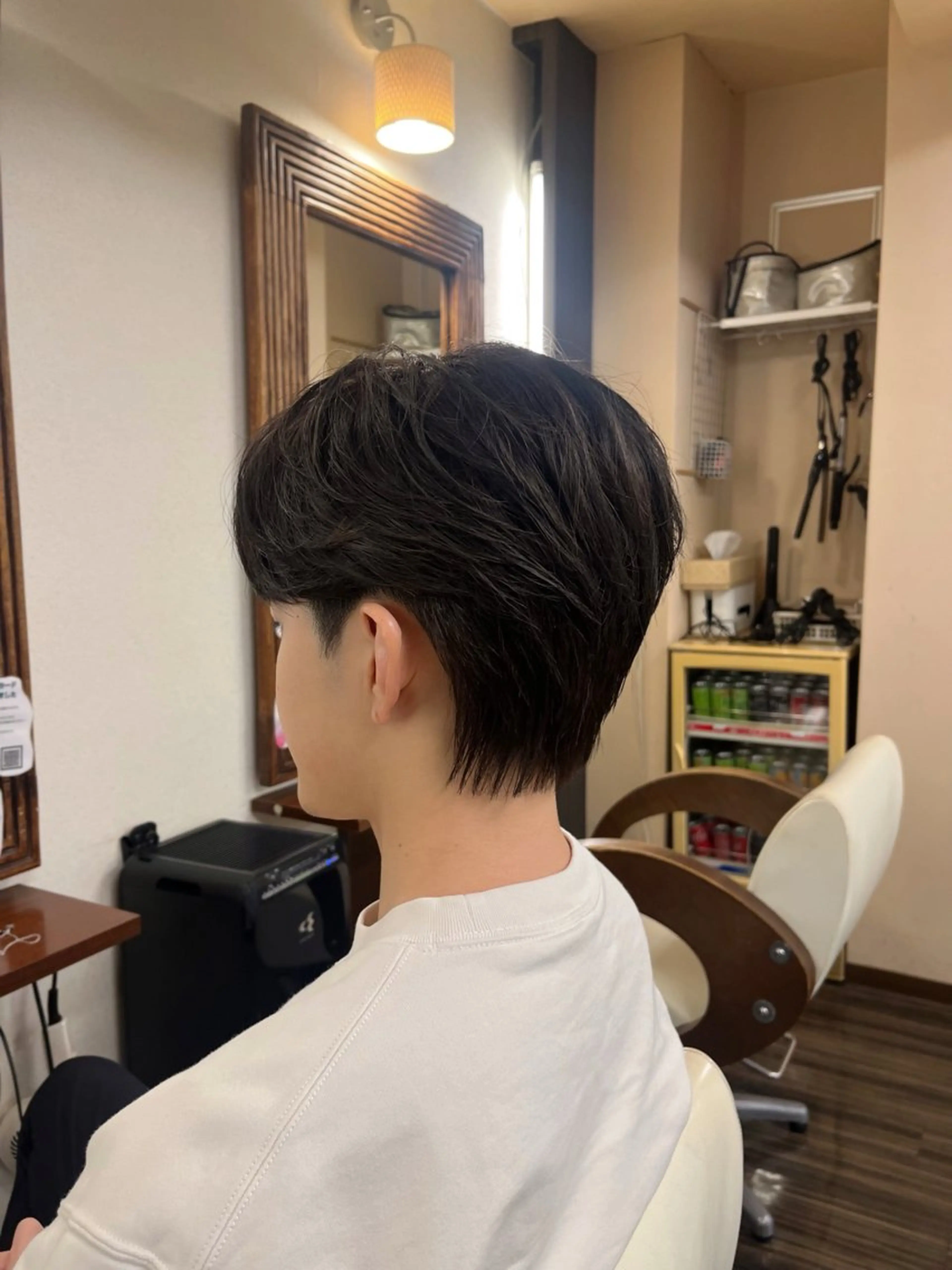 パーマ メンズ フェザーパーマ メンズパーマ 韓国レイヤー ☁️🫧森ハリス誠一のヘアスタイル