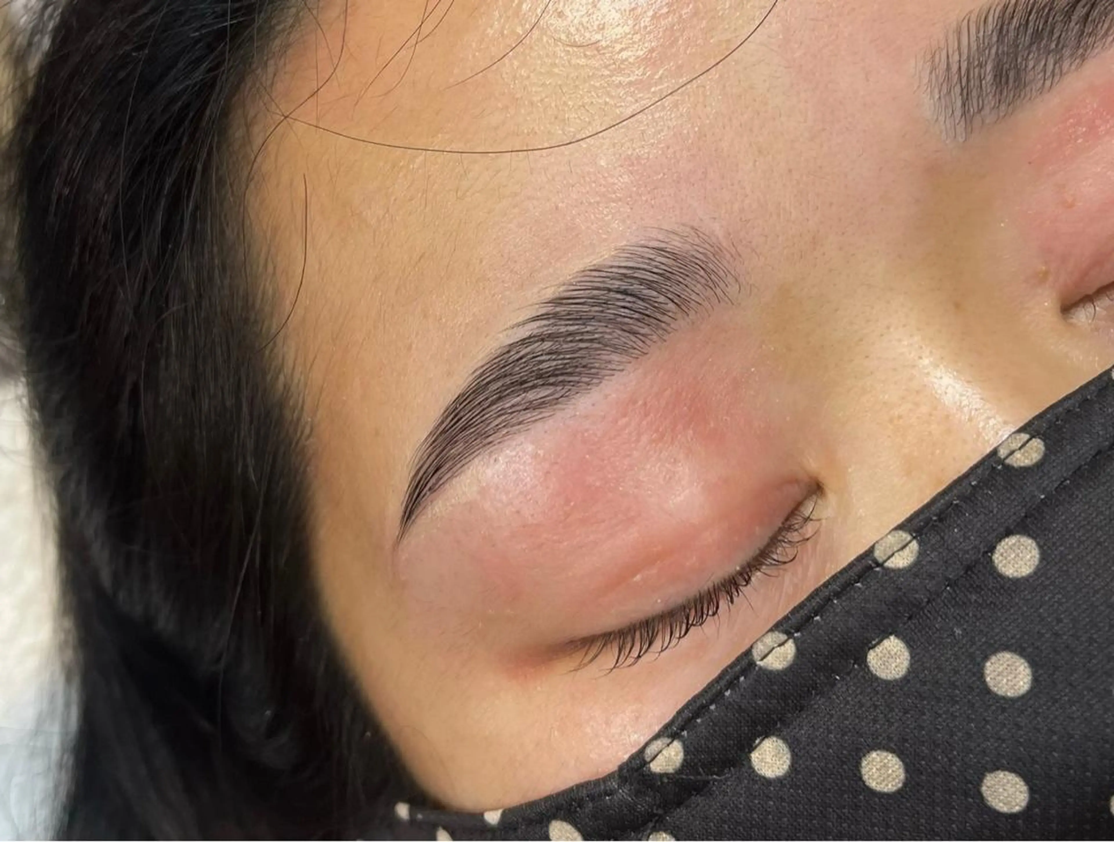 アイブロウ ハリウッドブロウリフト Lily Suzukaのマツエク・マツパデザイン