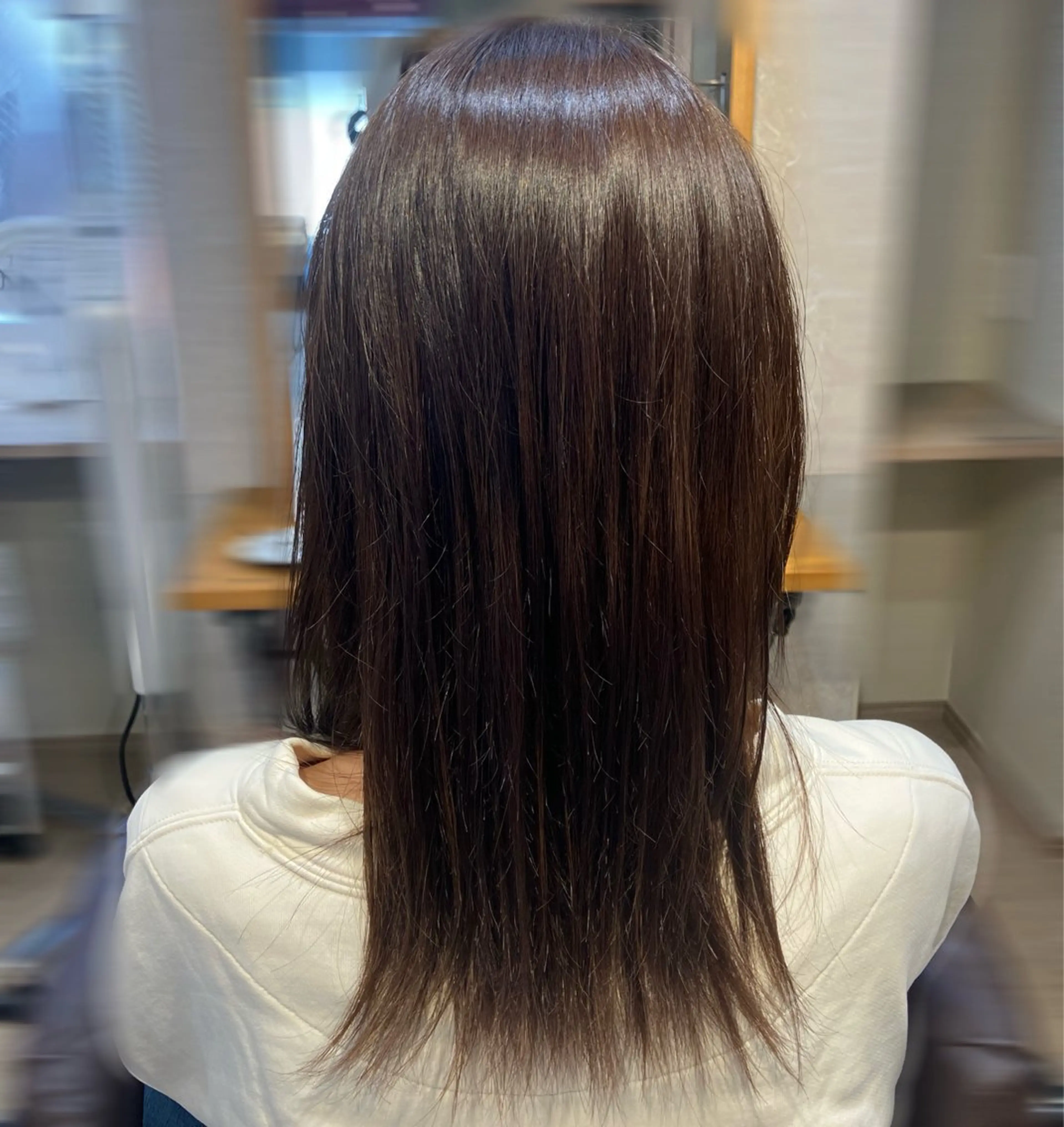 セミロング カラー ヘアカラー モデル募集/lala _osawa🐳🫧のヘアスタイル