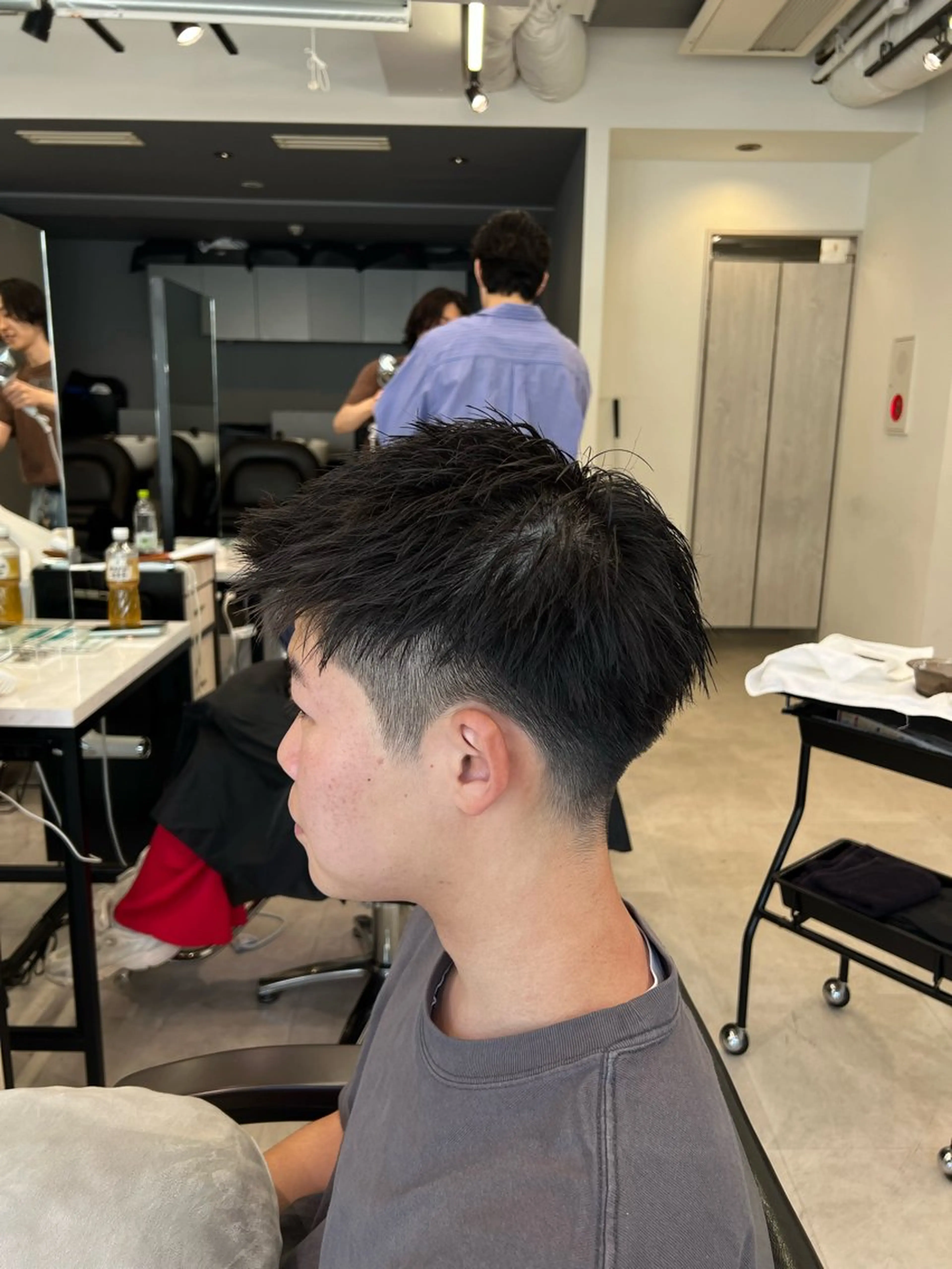 ショート メンズ kei/透明感カラー /縮毛矯正/メンズのヘアスタイル