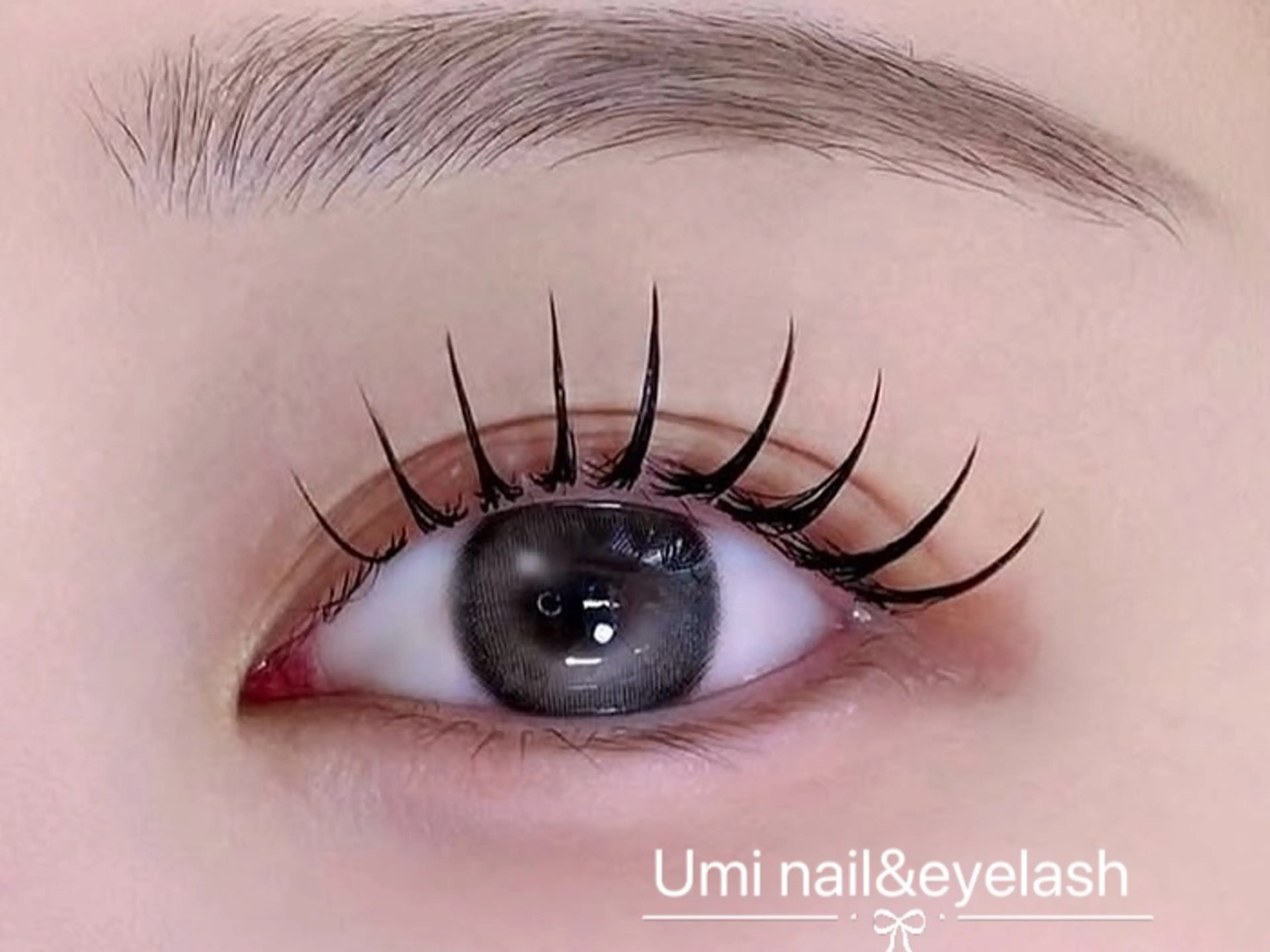 マツエク・マツパ 韓国風マツエク まつげパーマ ワンホンマツエク マツパ Umi nail& eyelash ゆみのマツエク・マツパデザイン