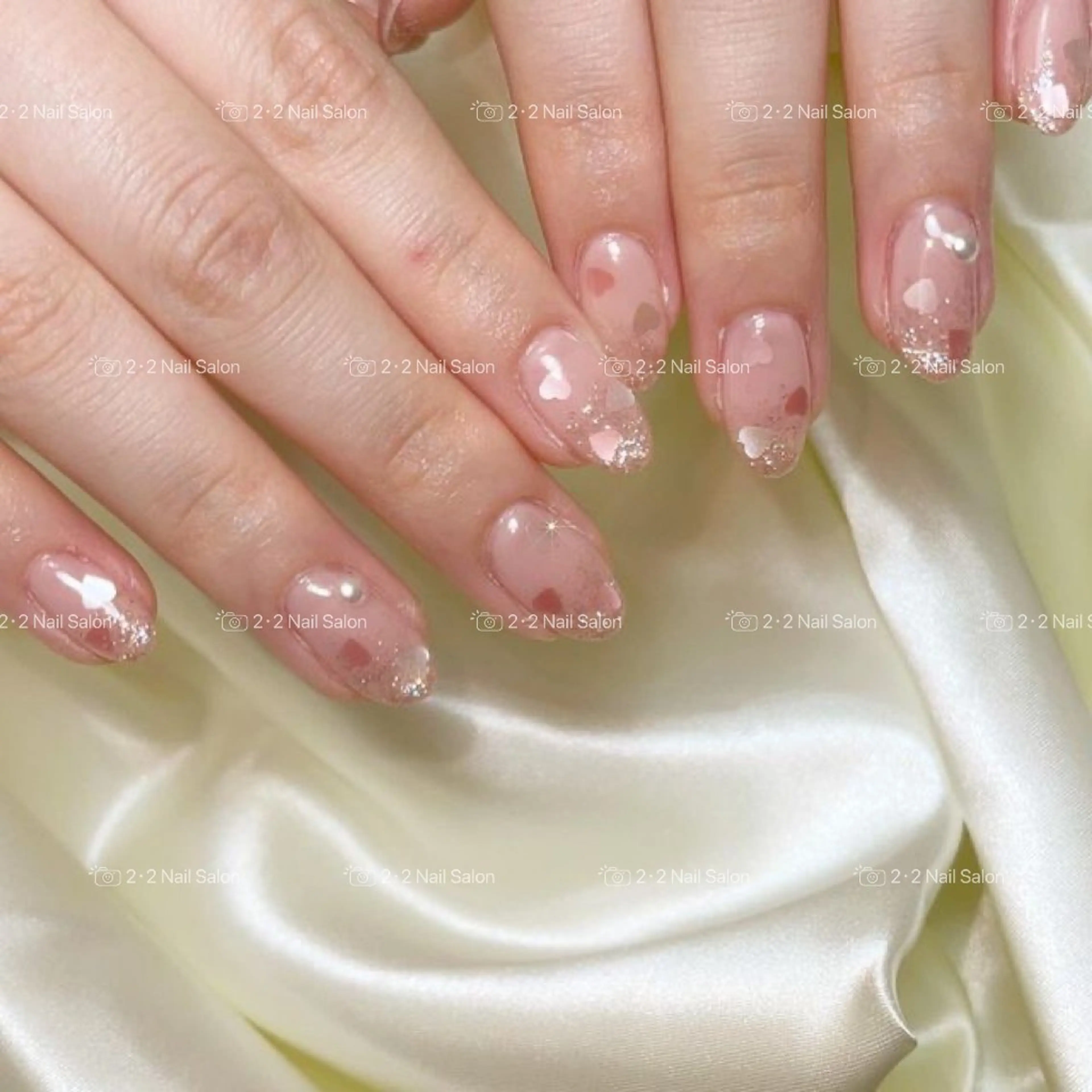 ネイル Rainrain💧 パーツ豊富、やり放題のネイルデザイン