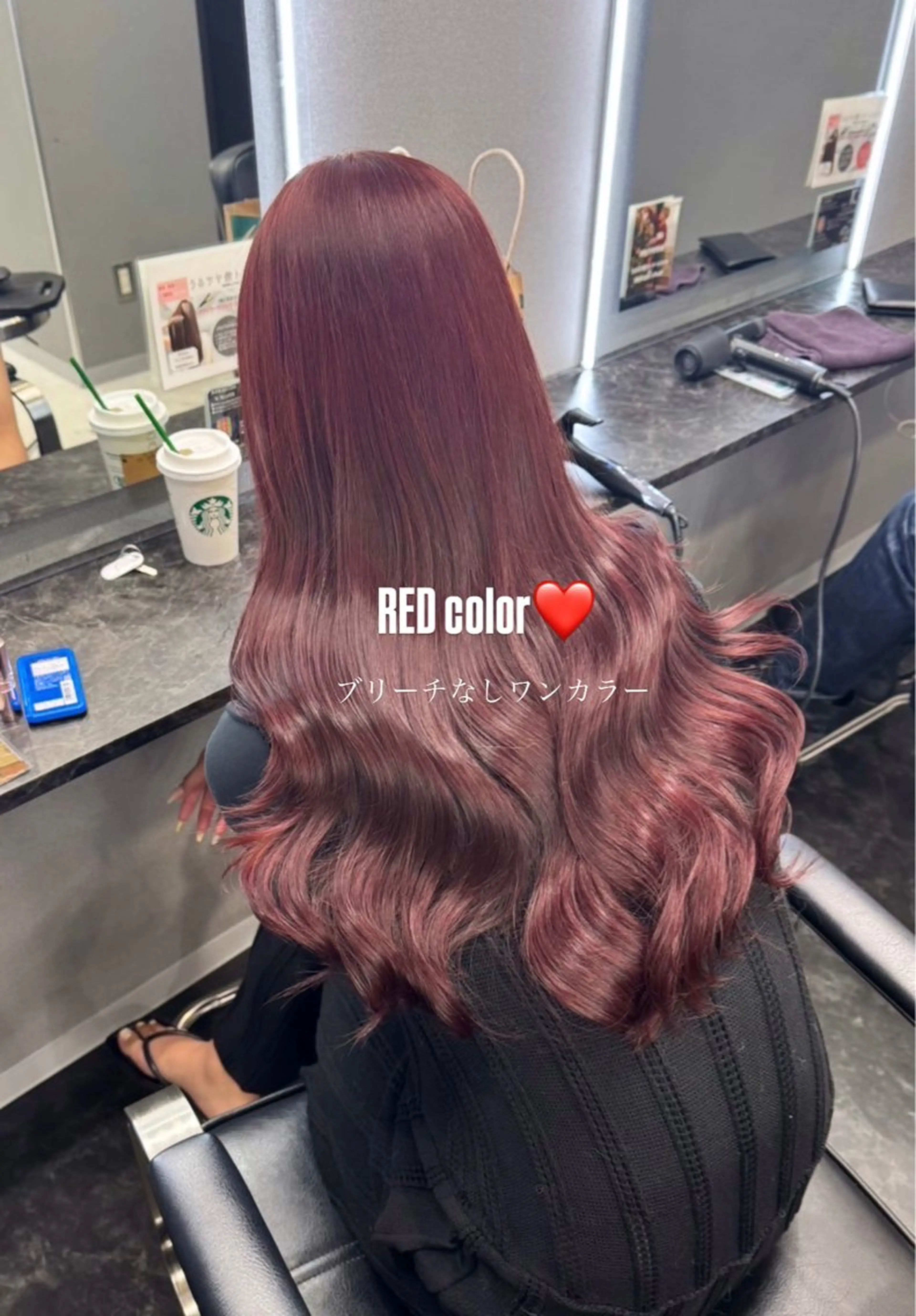 カラー ケアブリーチ/透明感 カラー🤍YURIAのヘアスタイル