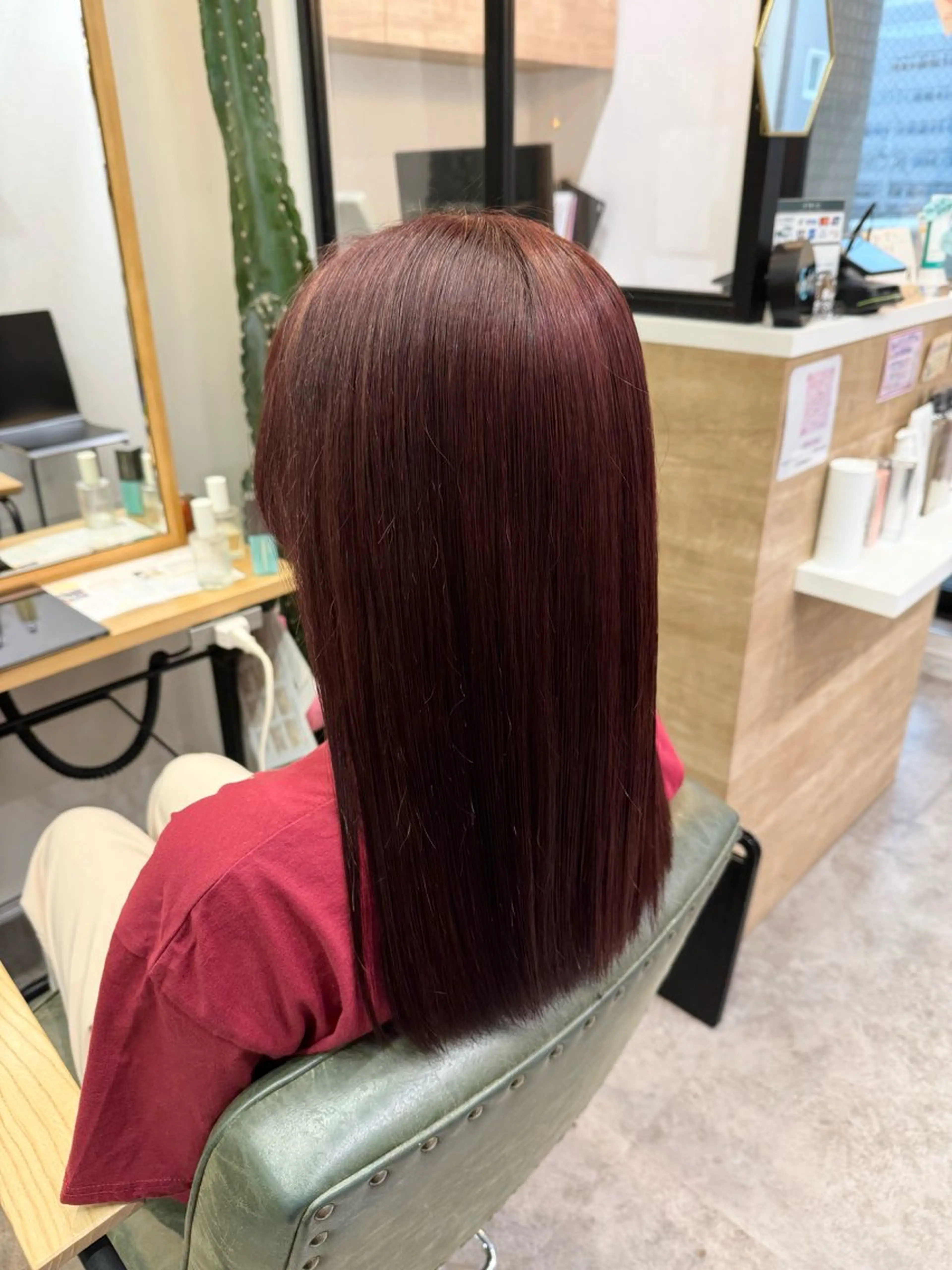 ロング カラー ヘアカラー トリートメント ヘアセット 縮毛矯正/エクステ /艶カラー/ヘアメのヘアスタイル