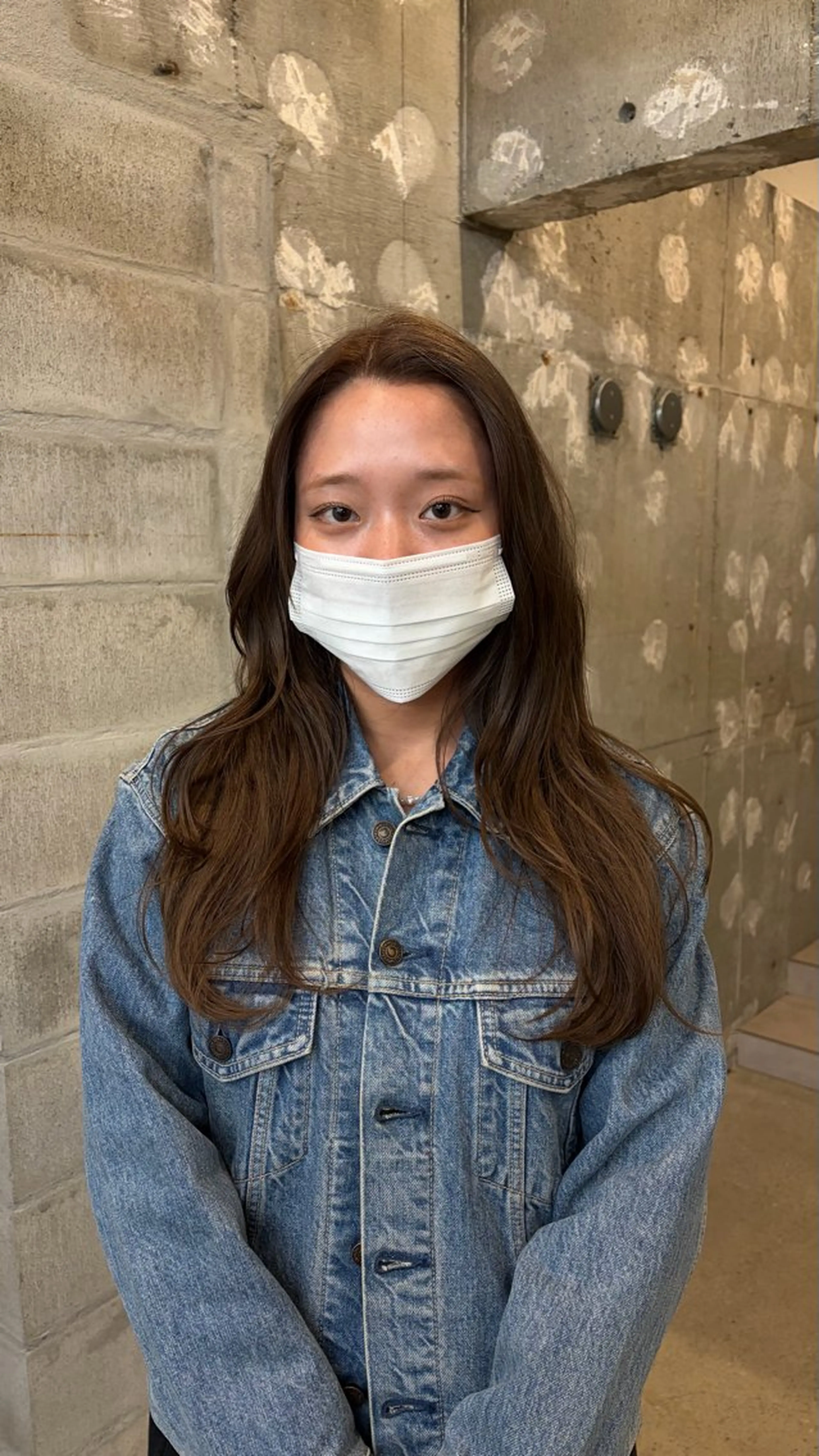 ロング ヘアカラー riko／ SYS by fitのヘアスタイル