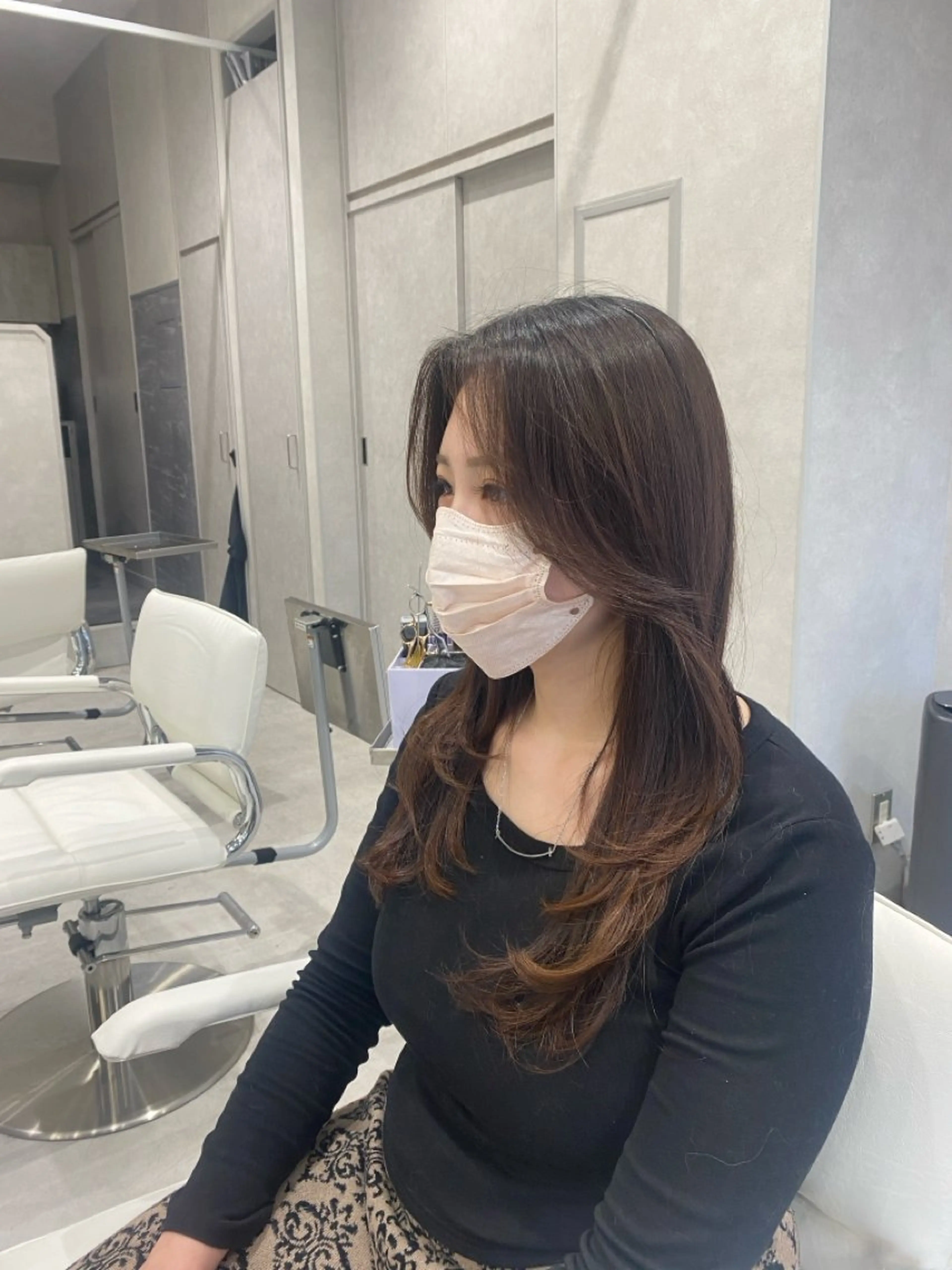 ロング カット トリートメント 髪質改善/レイヤー 🫧山本勇輝🫧のヘアスタイル