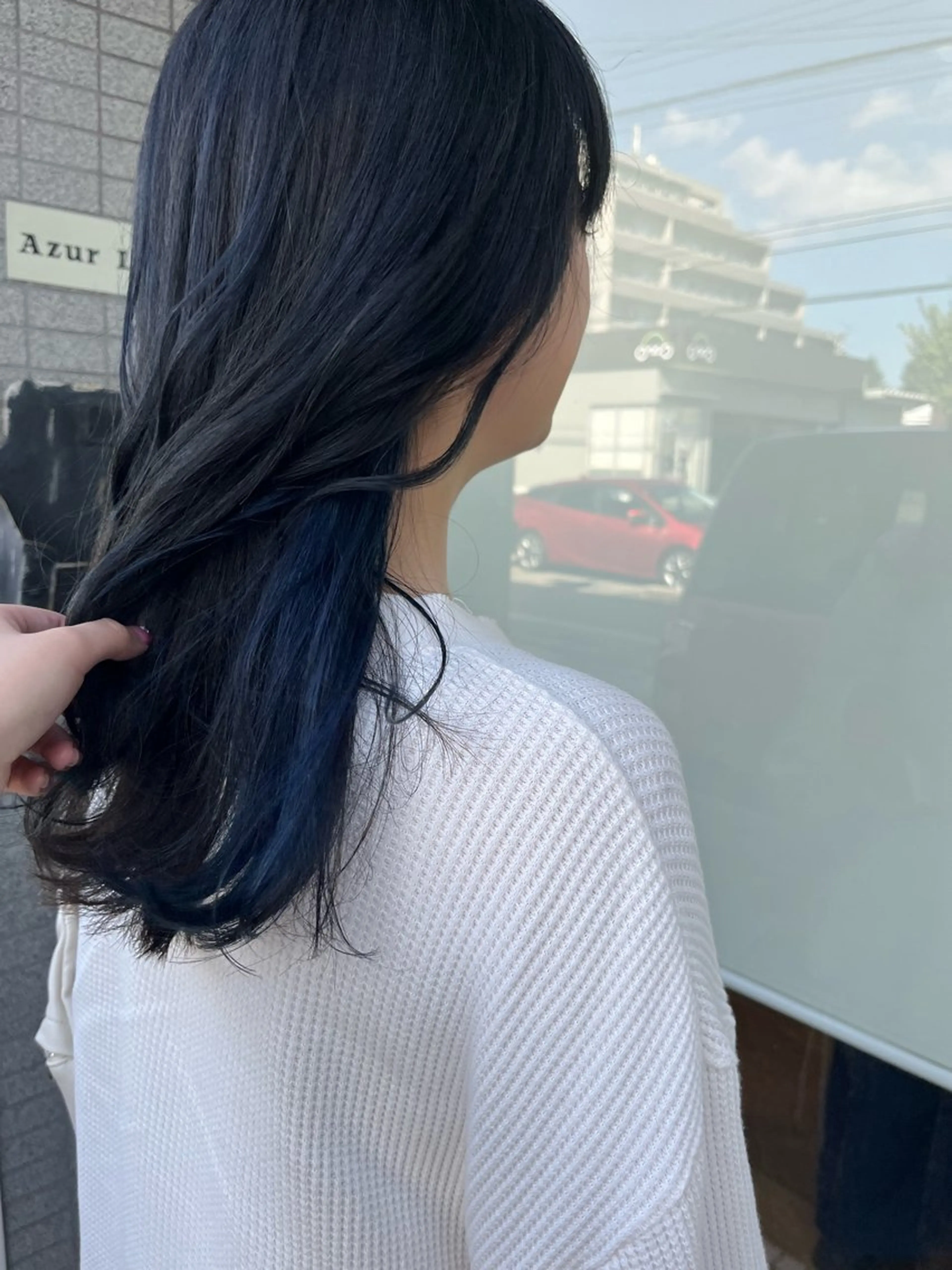 セミロング 立野 希沙のヘアスタイル