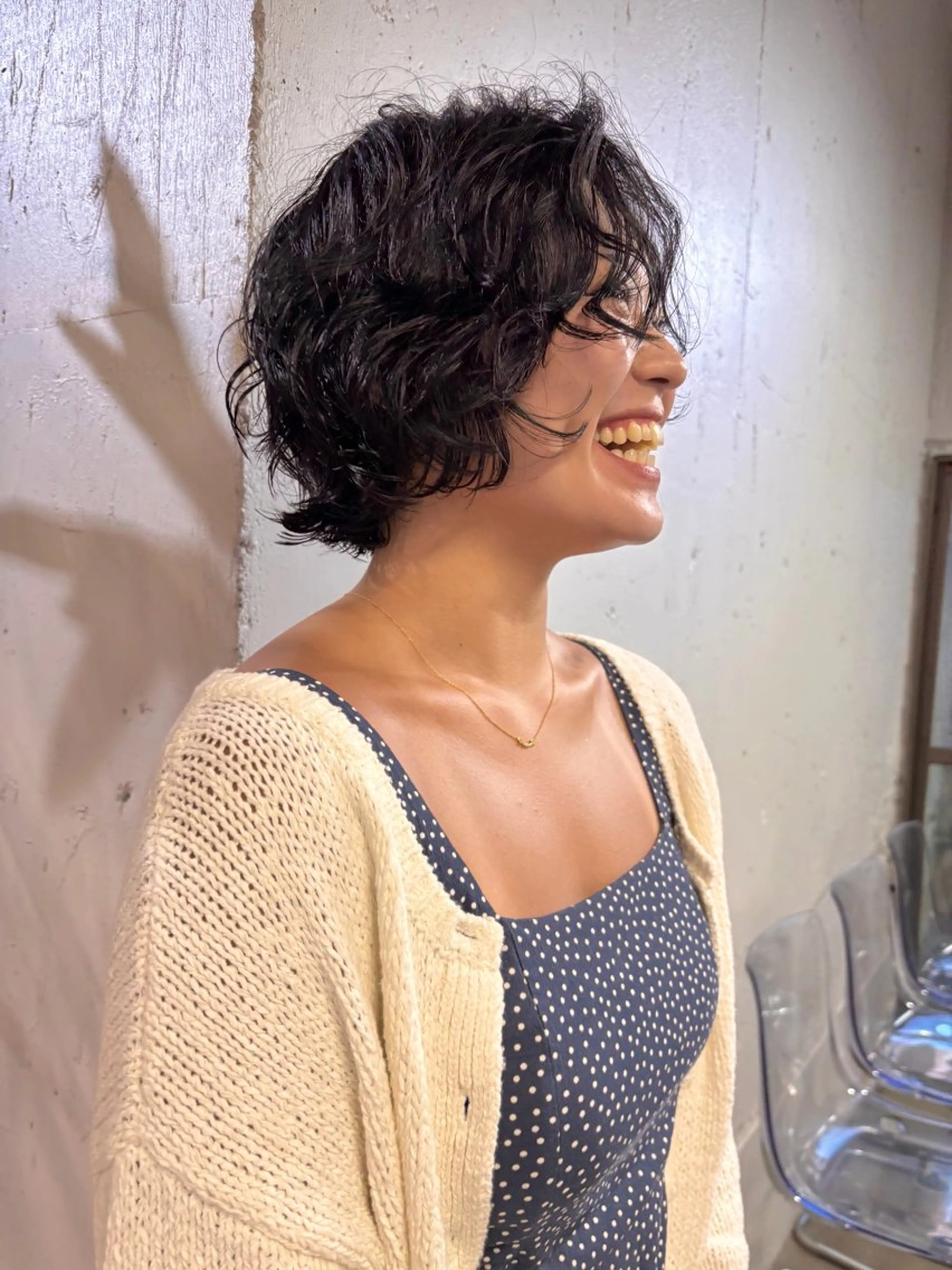 ショート パーマ カット パーマ ボブとパーマの達人 /美容室難民の方是非のヘアスタイル
