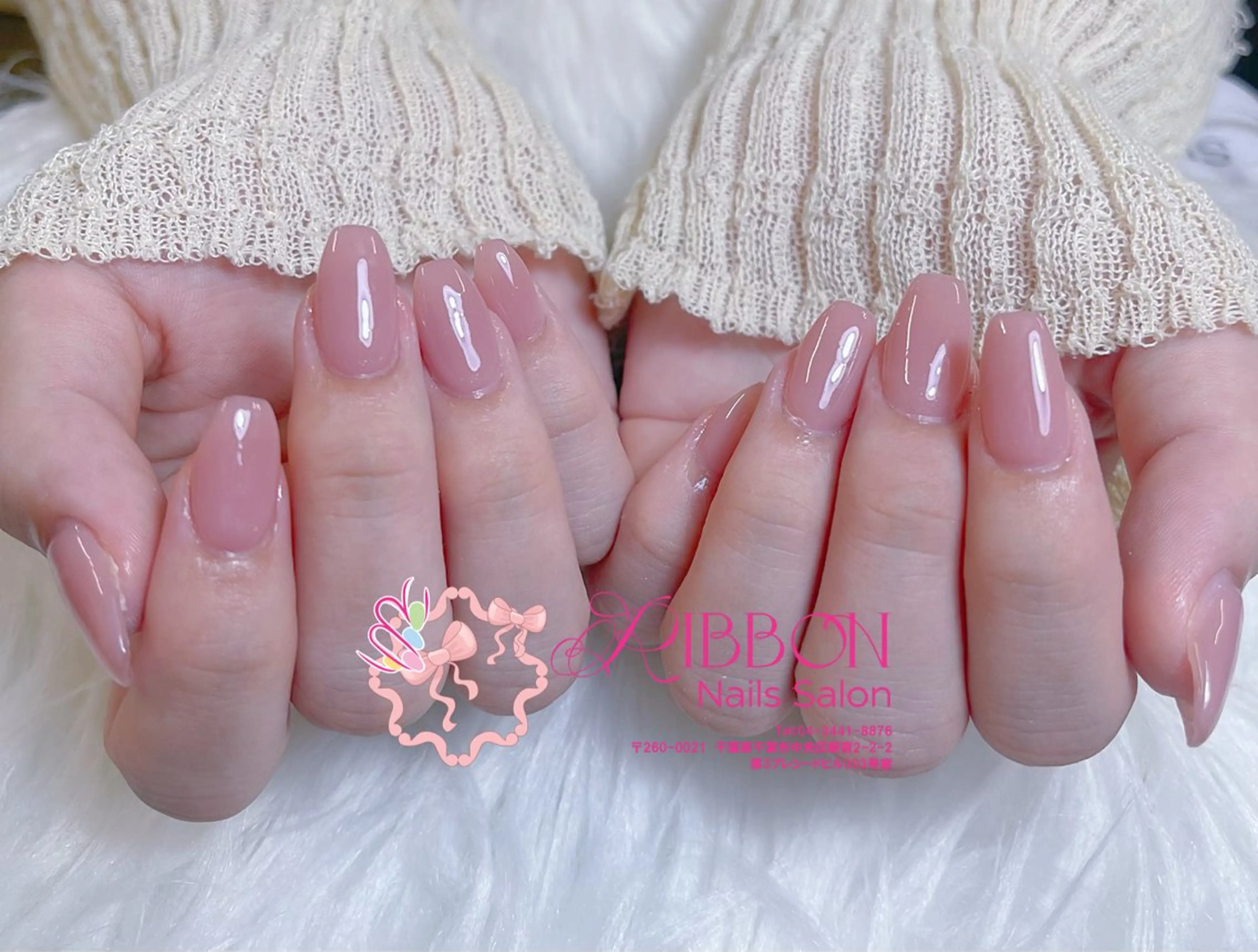 ネイル フレンチネイル ジェルネイル マグネットネイル 持ち込み ニュアンスネイル ハンドネイル Ribbonnail salonのネイルデザイン