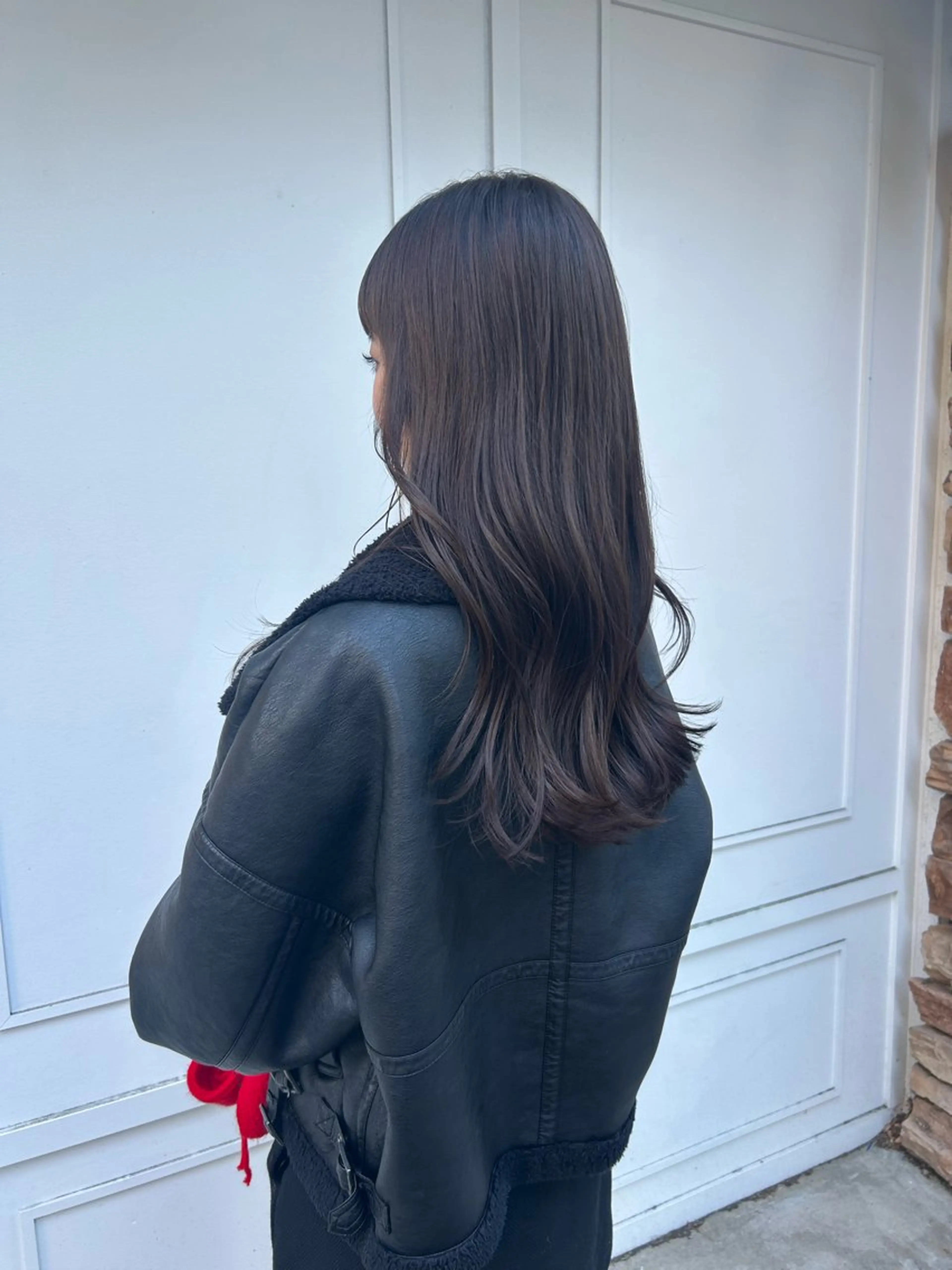 ロング カラー レイヤーカット/髪質 改善✨/藤田侑花のヘアスタイル