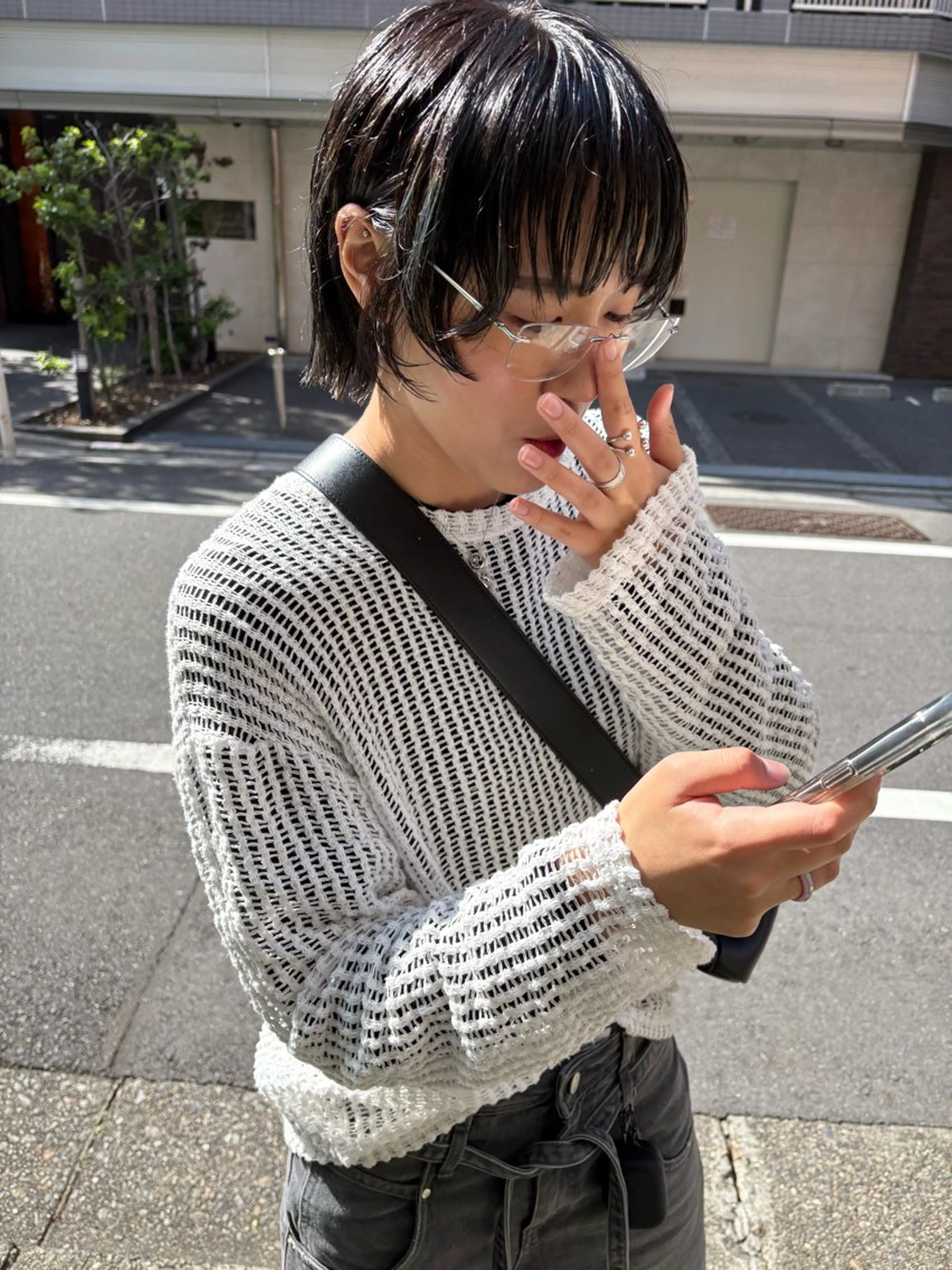 ショート カット eri kinjoのヘアスタイル