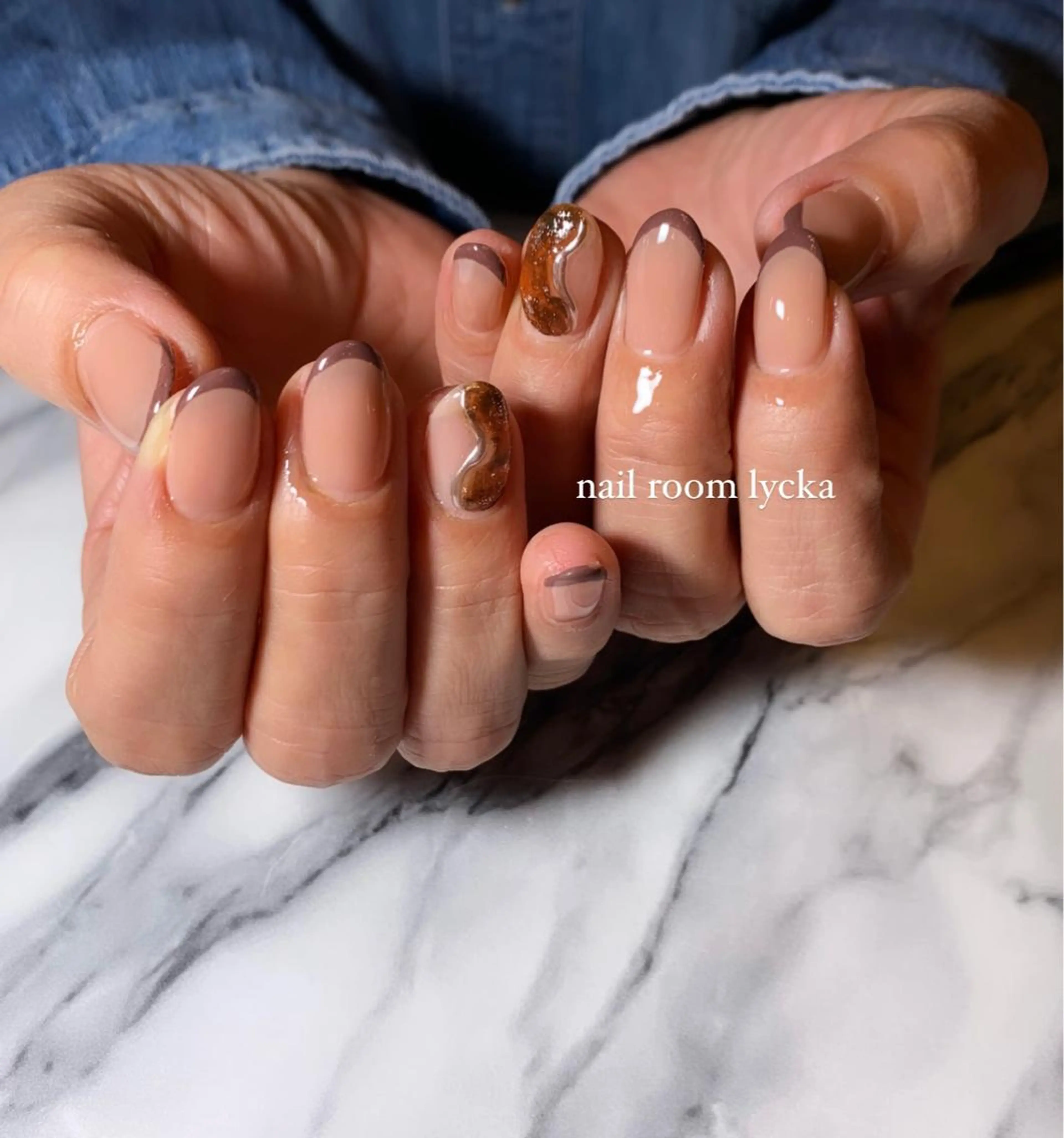 ネイル ﾈｲﾙﾙｰﾑﾘｯｶ 𝐦𝐚𝐲𝐮のネイルデザイン