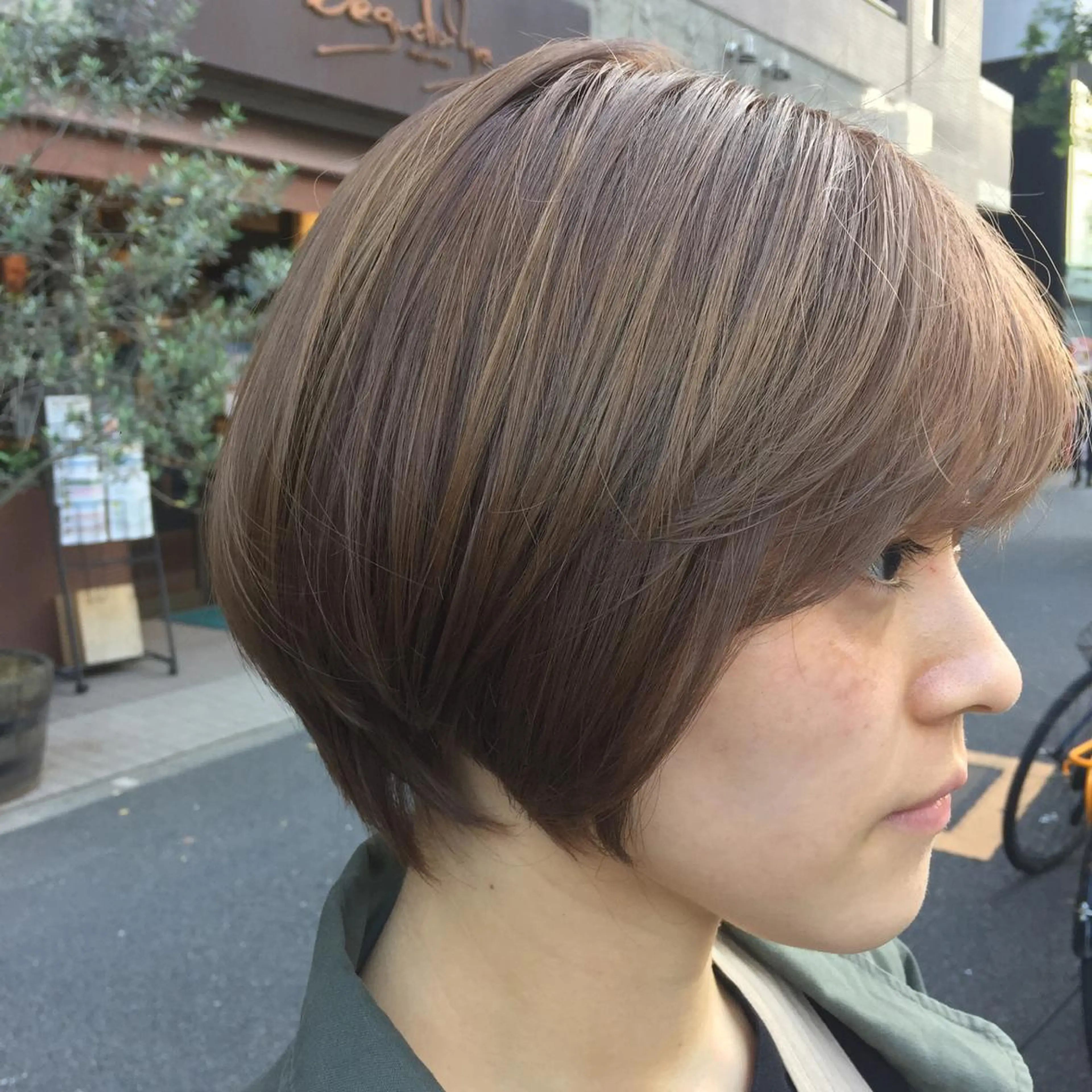 ショート カラー 💘透明感カラー💘 沖本 将宏のヘアスタイル