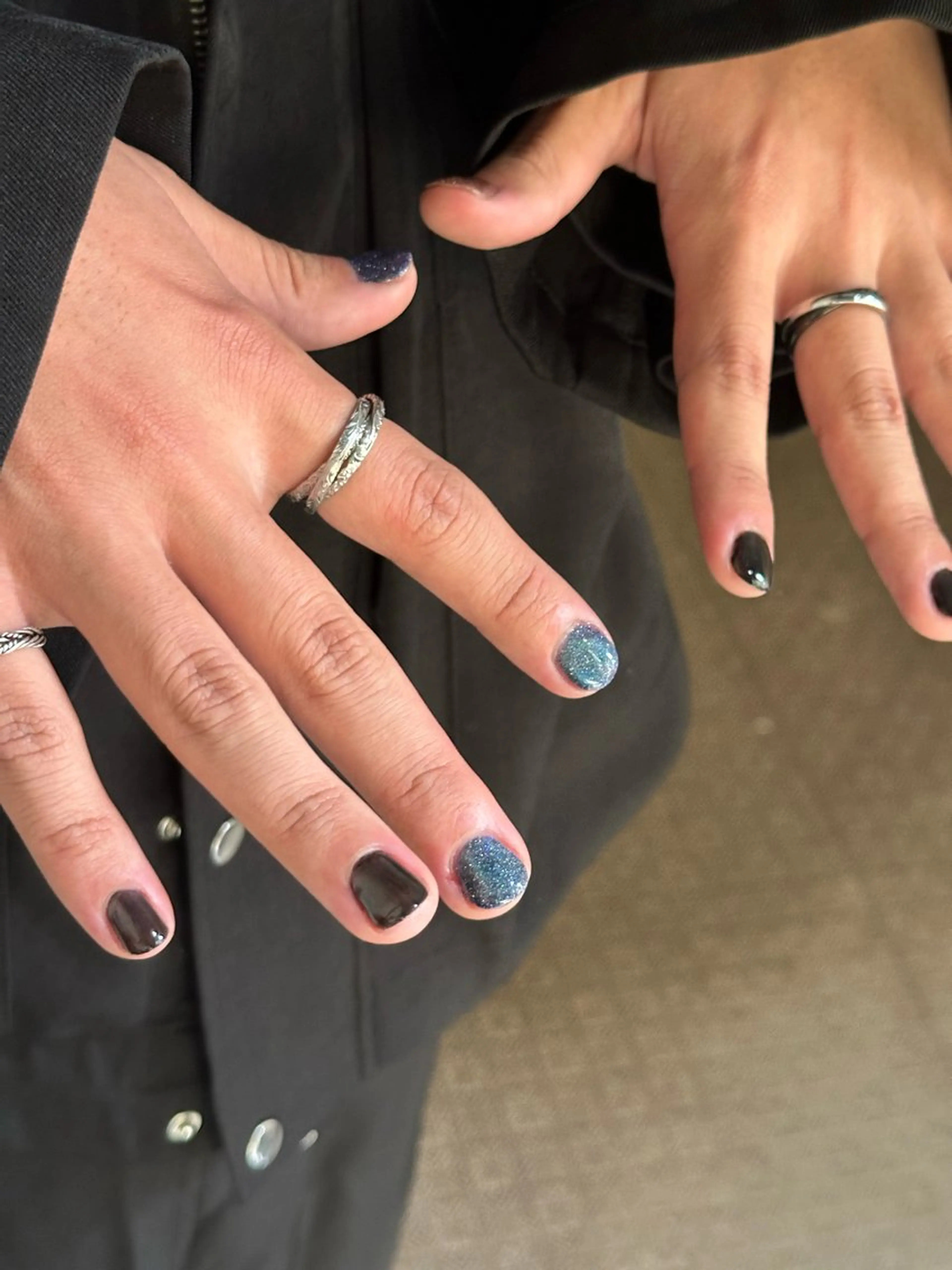 メンズ👱🏼マグネット/フラッシュ/ミラーワンカラー🩵ご新規様ご予約口🩵の写真