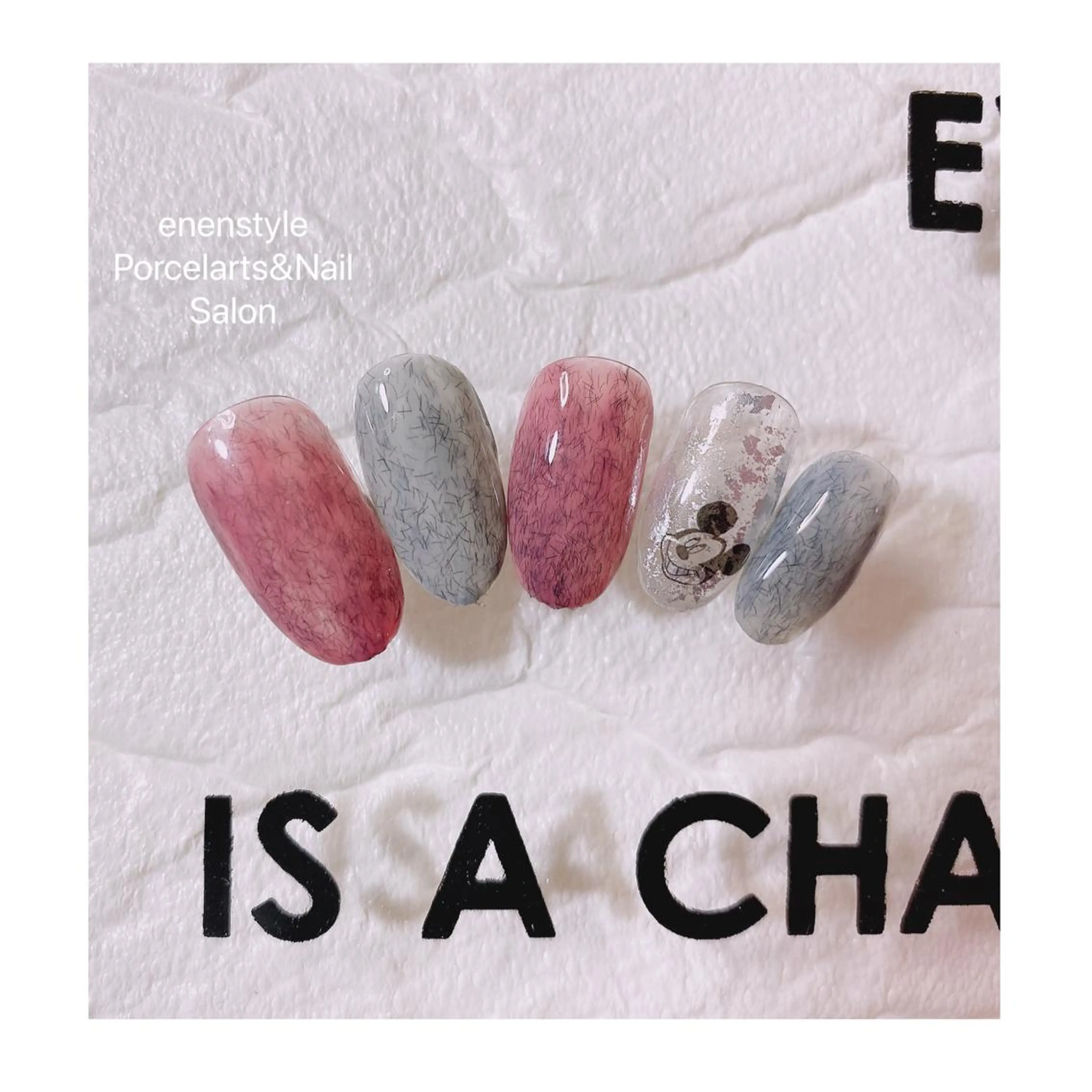 ミディアム ネイル ハンドネイル 👑enen style👑のネイルデザイン