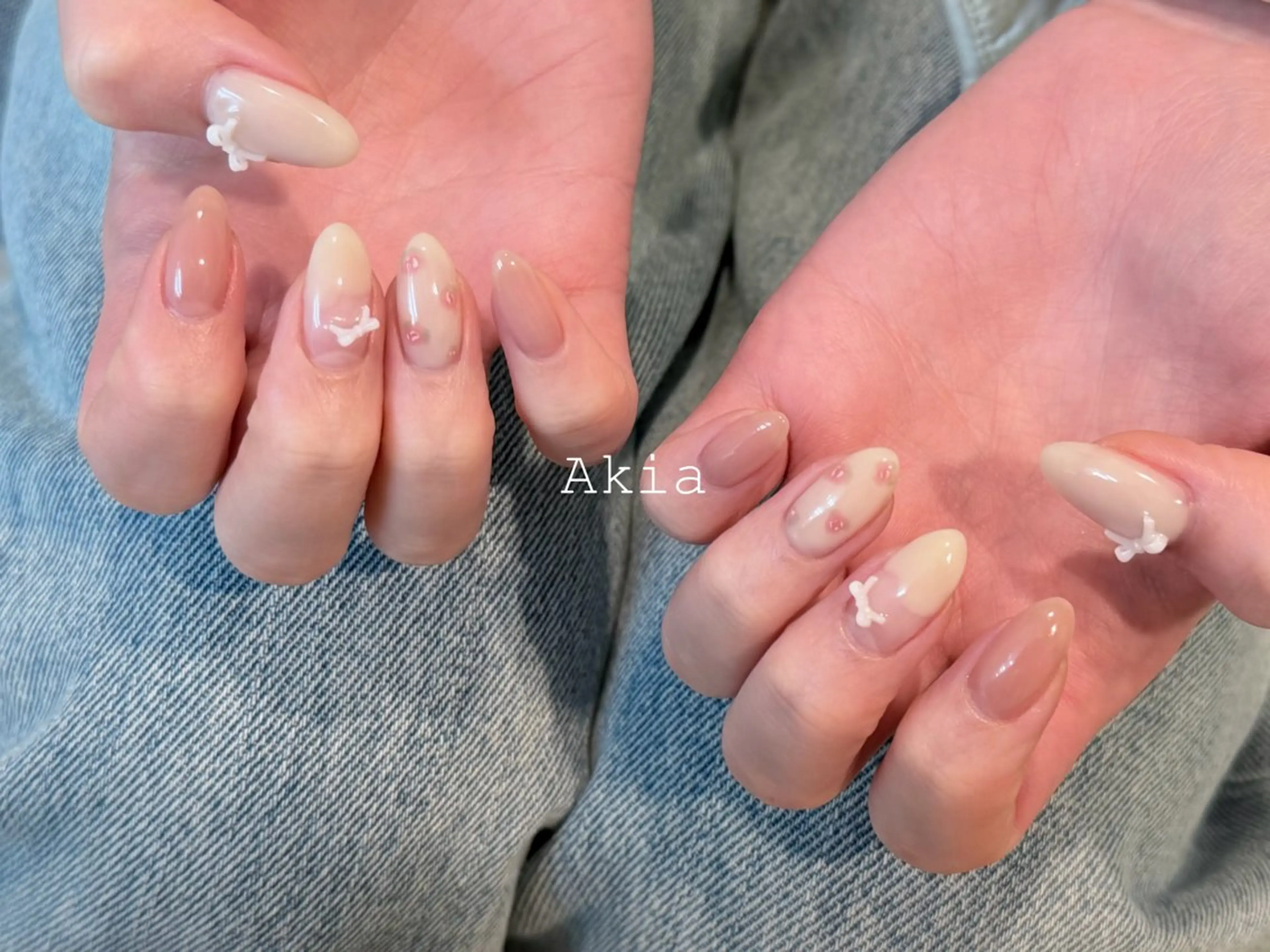 ネイル w wのネイルデザイン