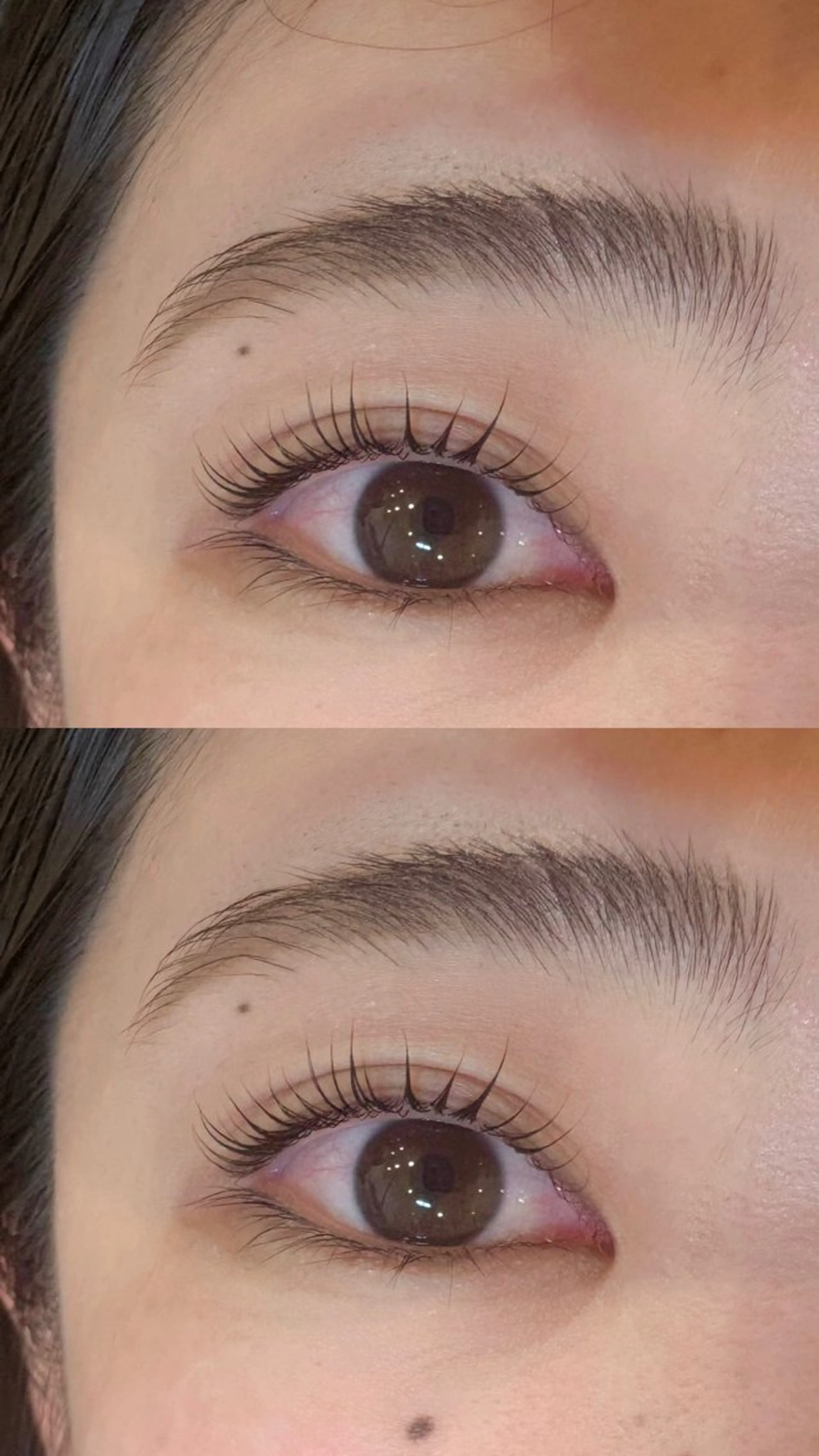 マツエク・マツパ 一重×まつ毛パーマ ニコットラッシュ 梅田  守屋のマツエク・マツパデザイン