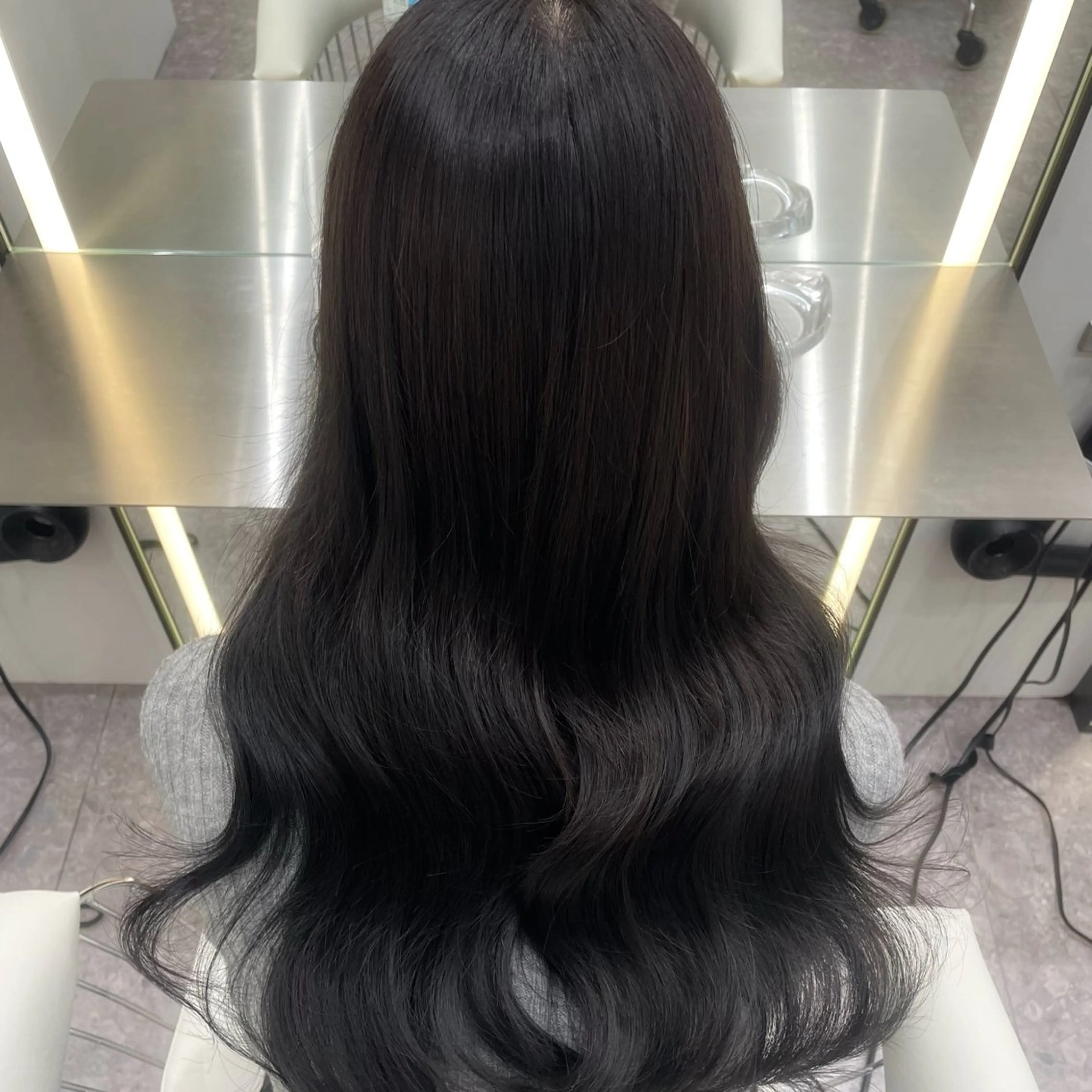 ロング カラー ヘアカラー Hisa🤍新宿/髪 質改善🫧艶カラーのヘアスタイル