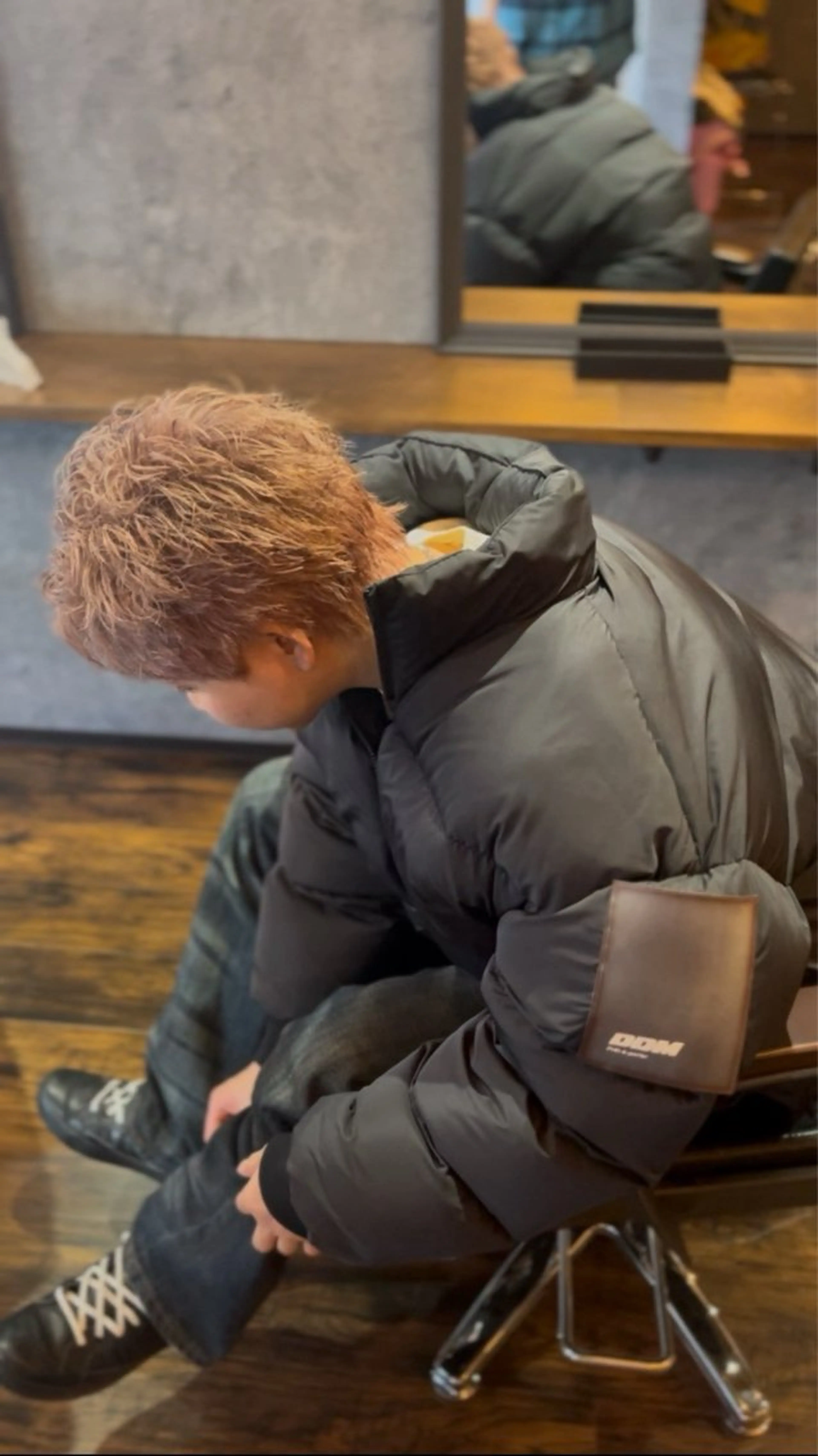 ショート カラー メンズ 🔥【メンズ特化】江 坂／モデル／レオ🔥のヘアスタイル