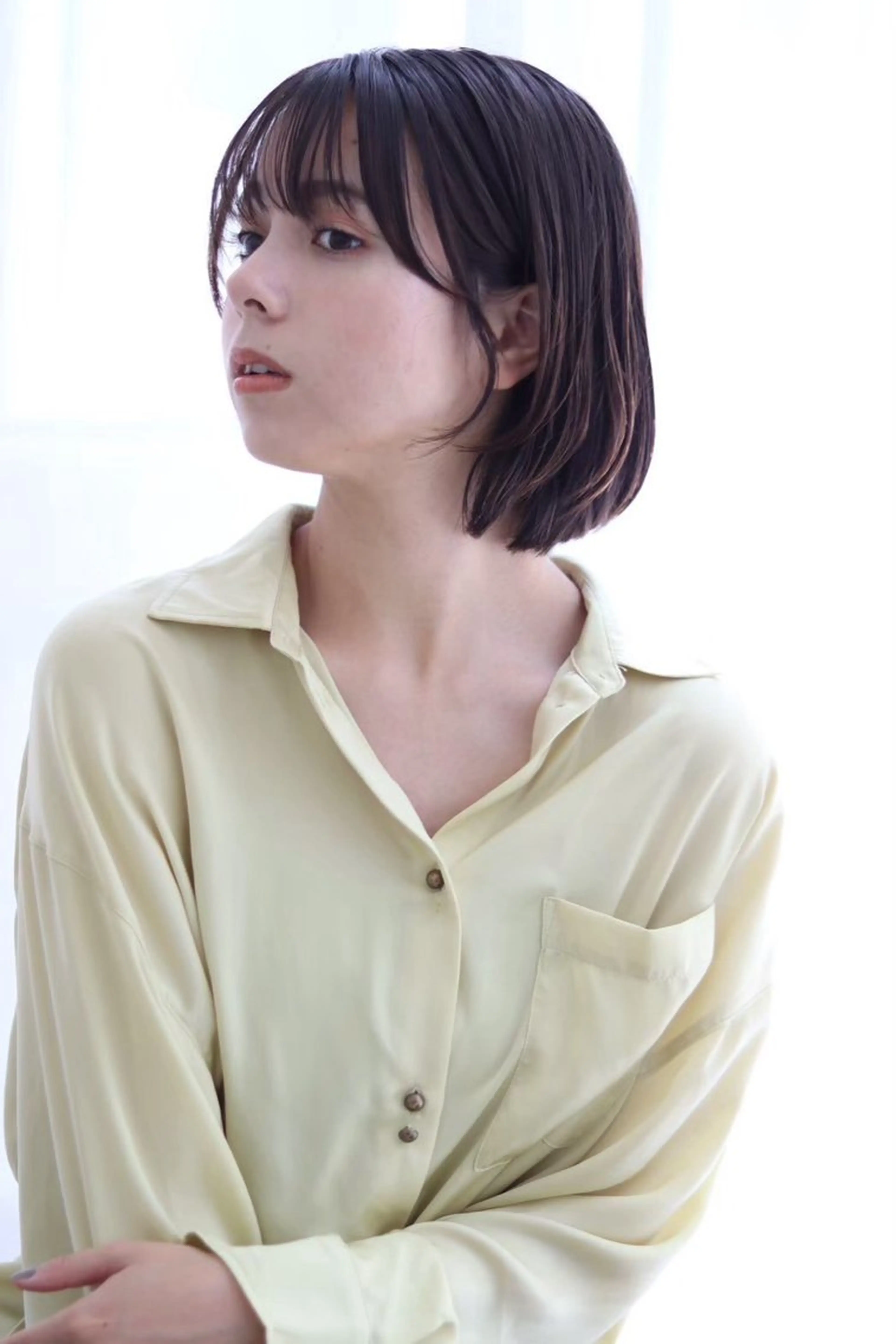 ミディアム 池袋 リピート◎武田藍花のヘアスタイル