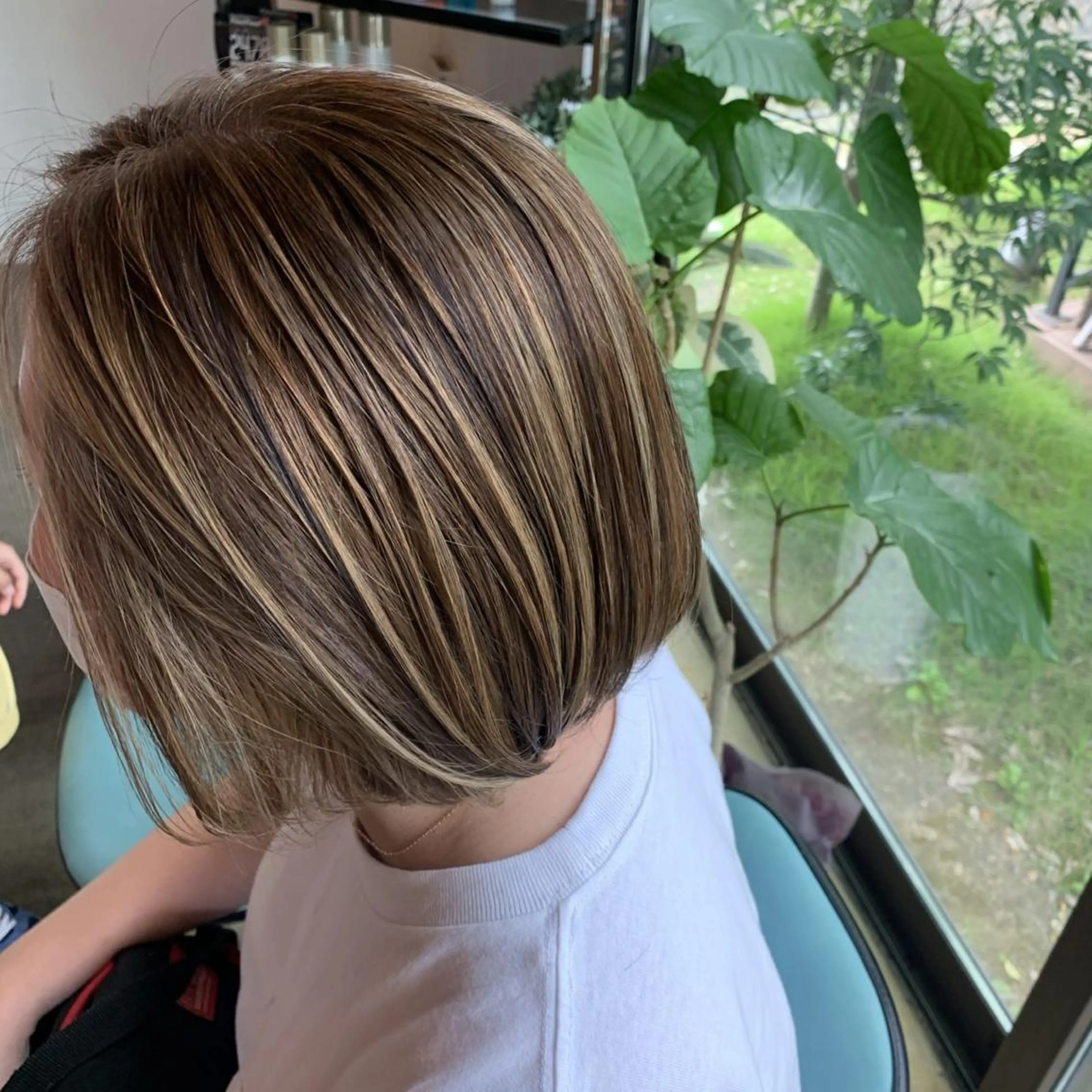 ショート ハイライト 稲毛田 颯人のヘアスタイル