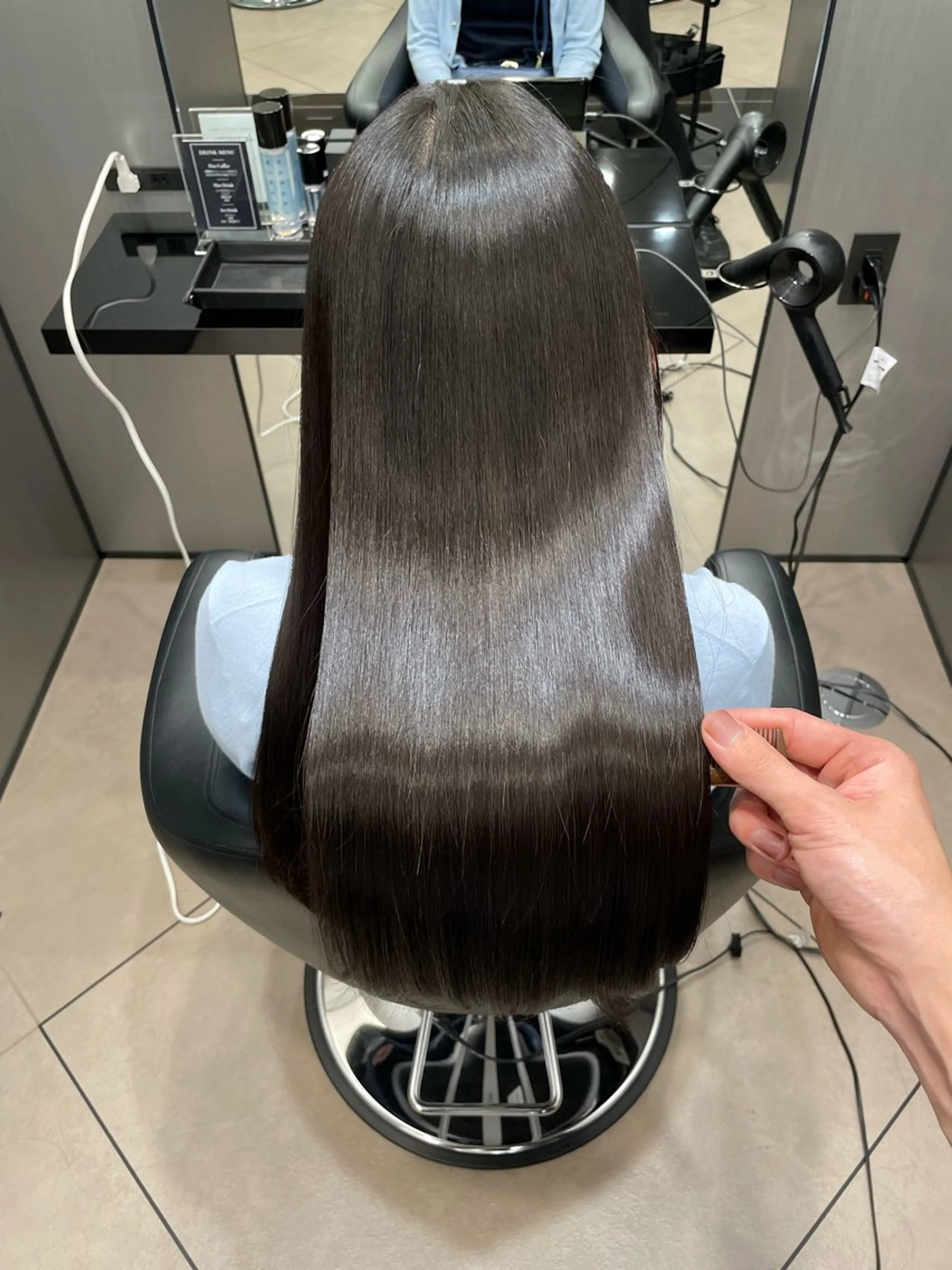 ロング 松尾 祐輝のヘアスタイル