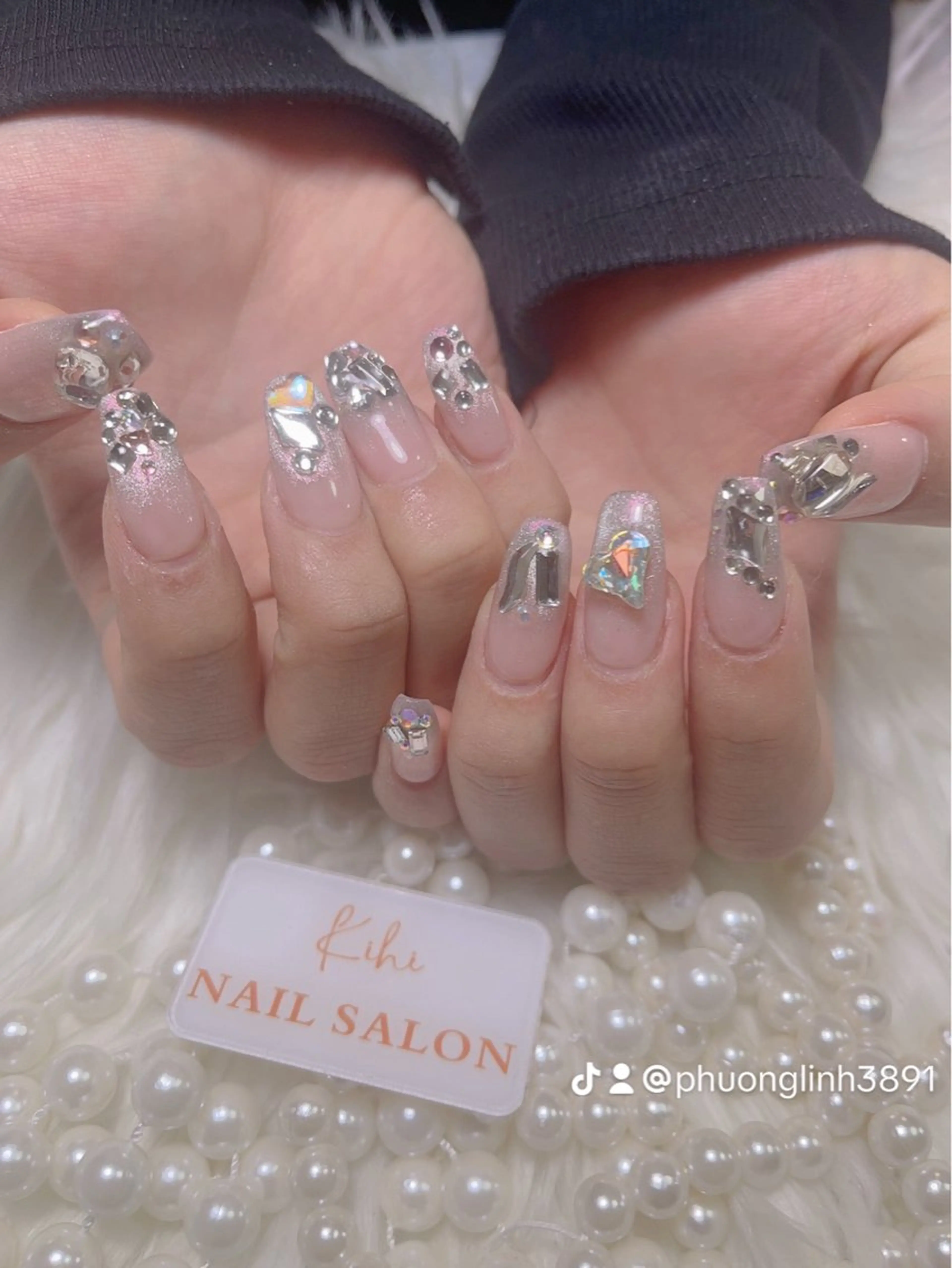 ネイル ハンドネイル ハンドケア さくら💮💮 【オフ無料】のネイルデザイン