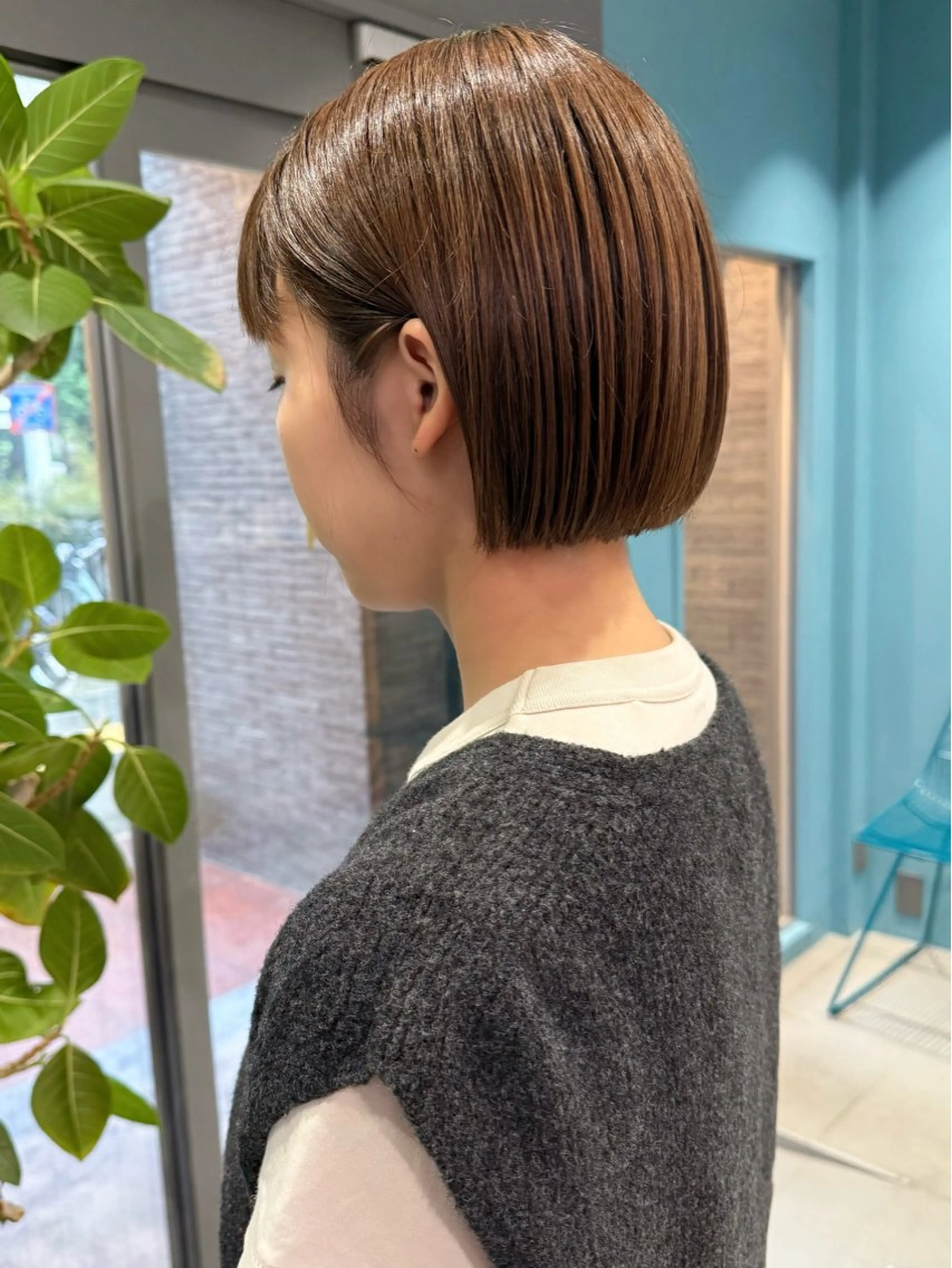 ショート カット ヘアカラー トリートメント urara/ショート /透明感カラーのヘアスタイル