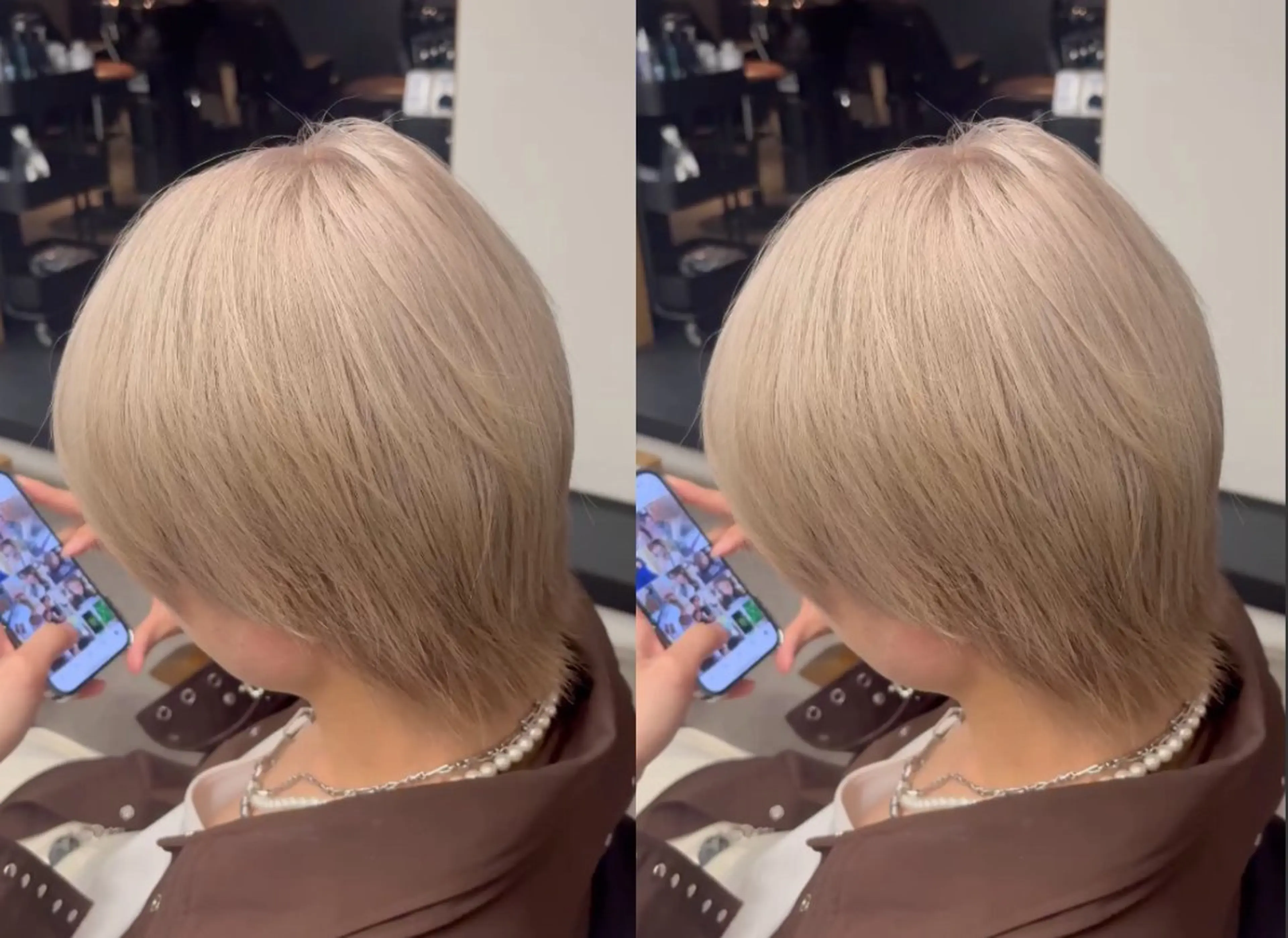 カラー 松本 桜弥のヘアスタイル