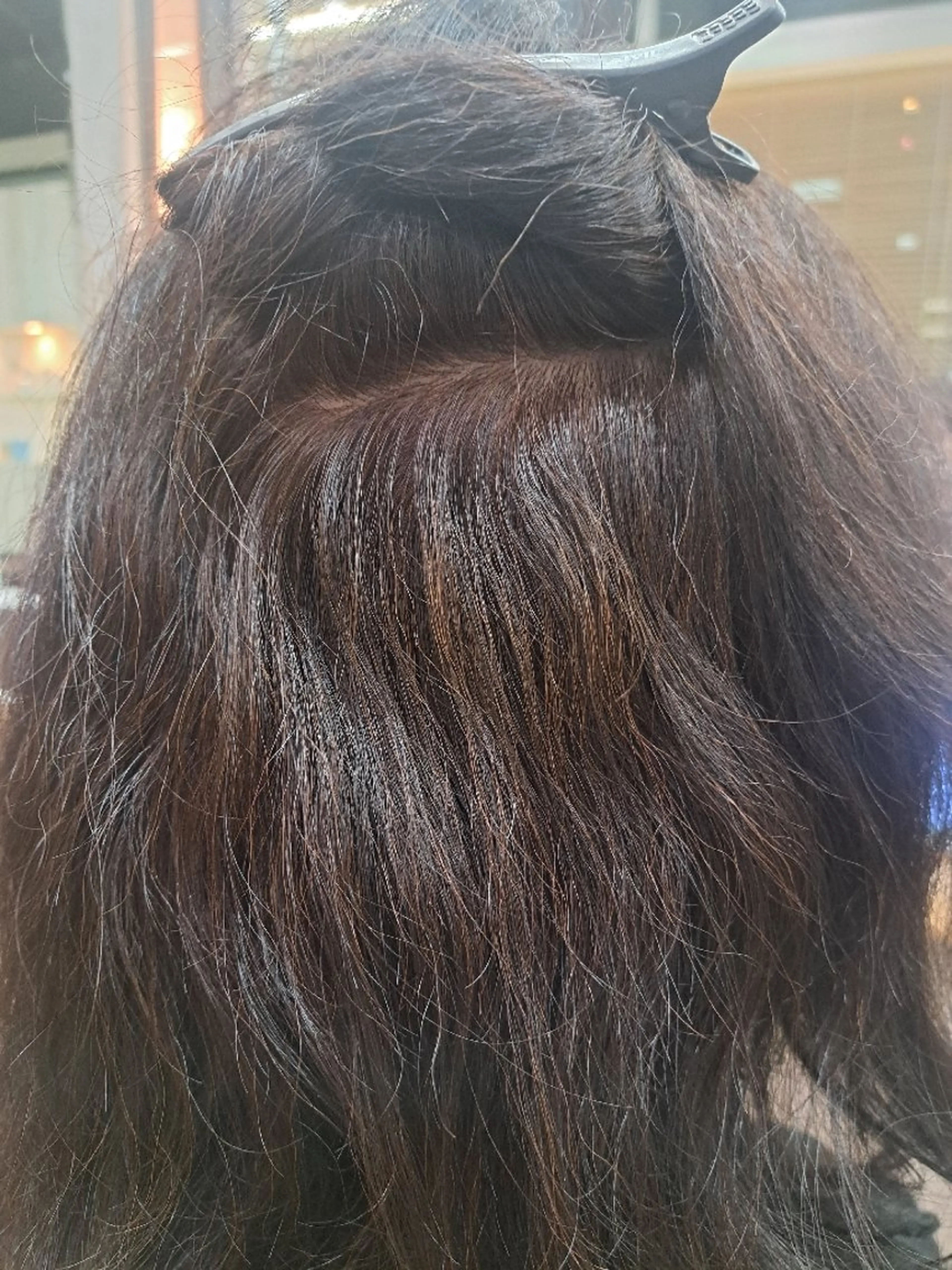 カラー ミディアム 上田 真菜美のヘアスタイル