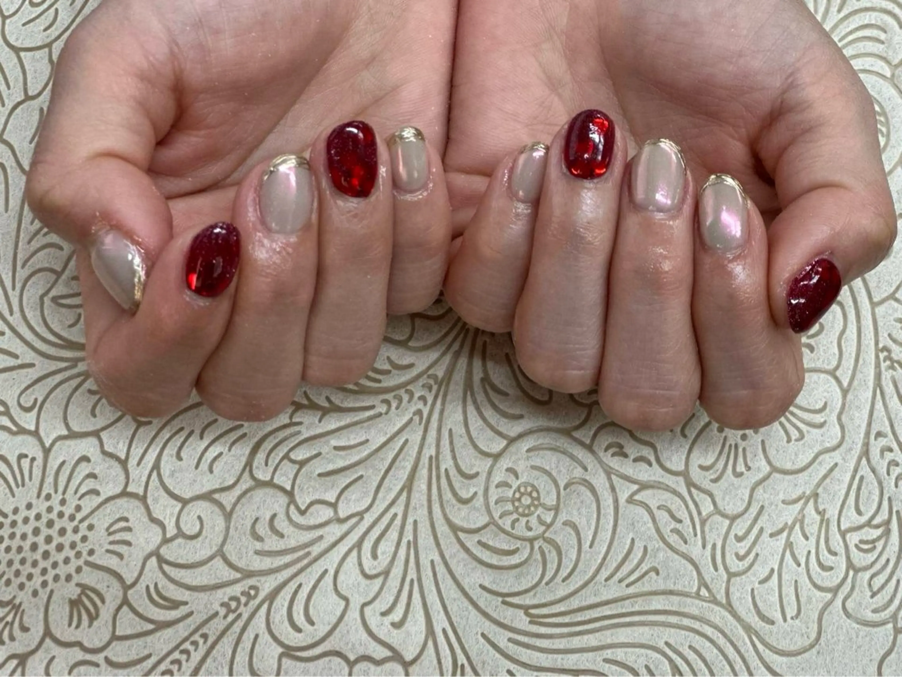 ネイル フラワーネイル precious nail  roomのネイルデザイン