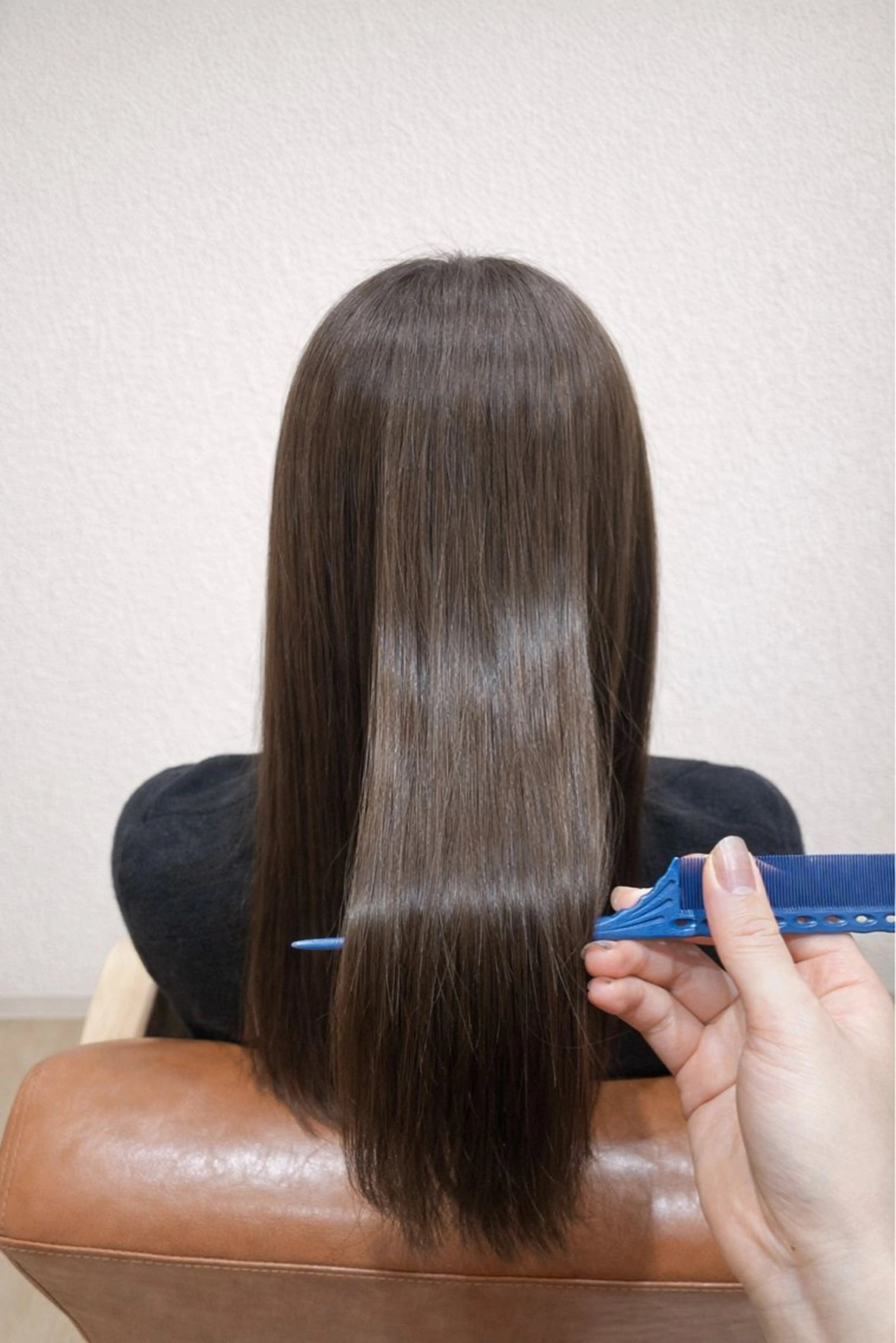 ロング 髪質改善 トリートメント トリートメント 艶カラー/ 江角愛理のヘアスタイル