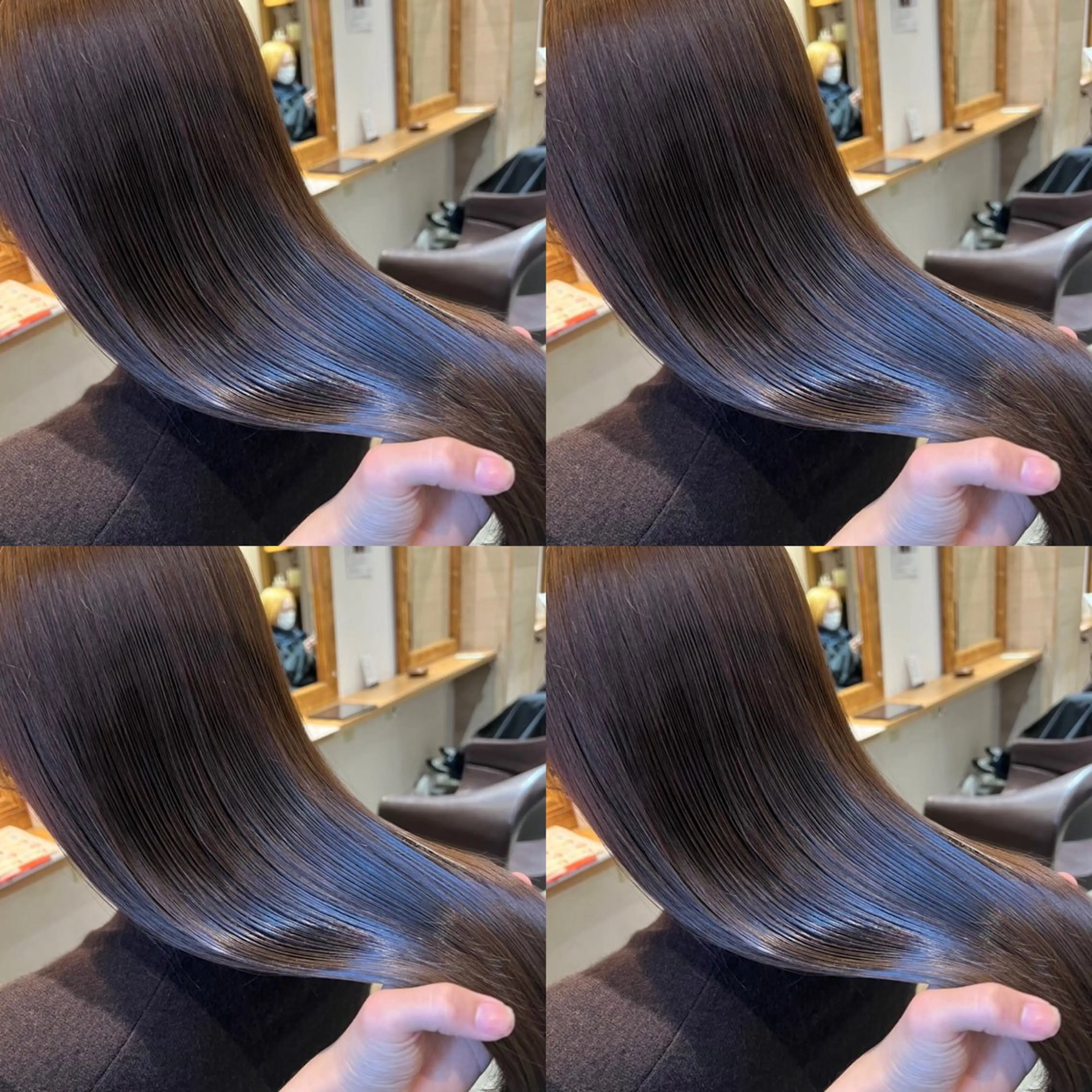 ロング カラー レイヤーカット/ 縮毛矯正🇰🇷早坂のヘアスタイル